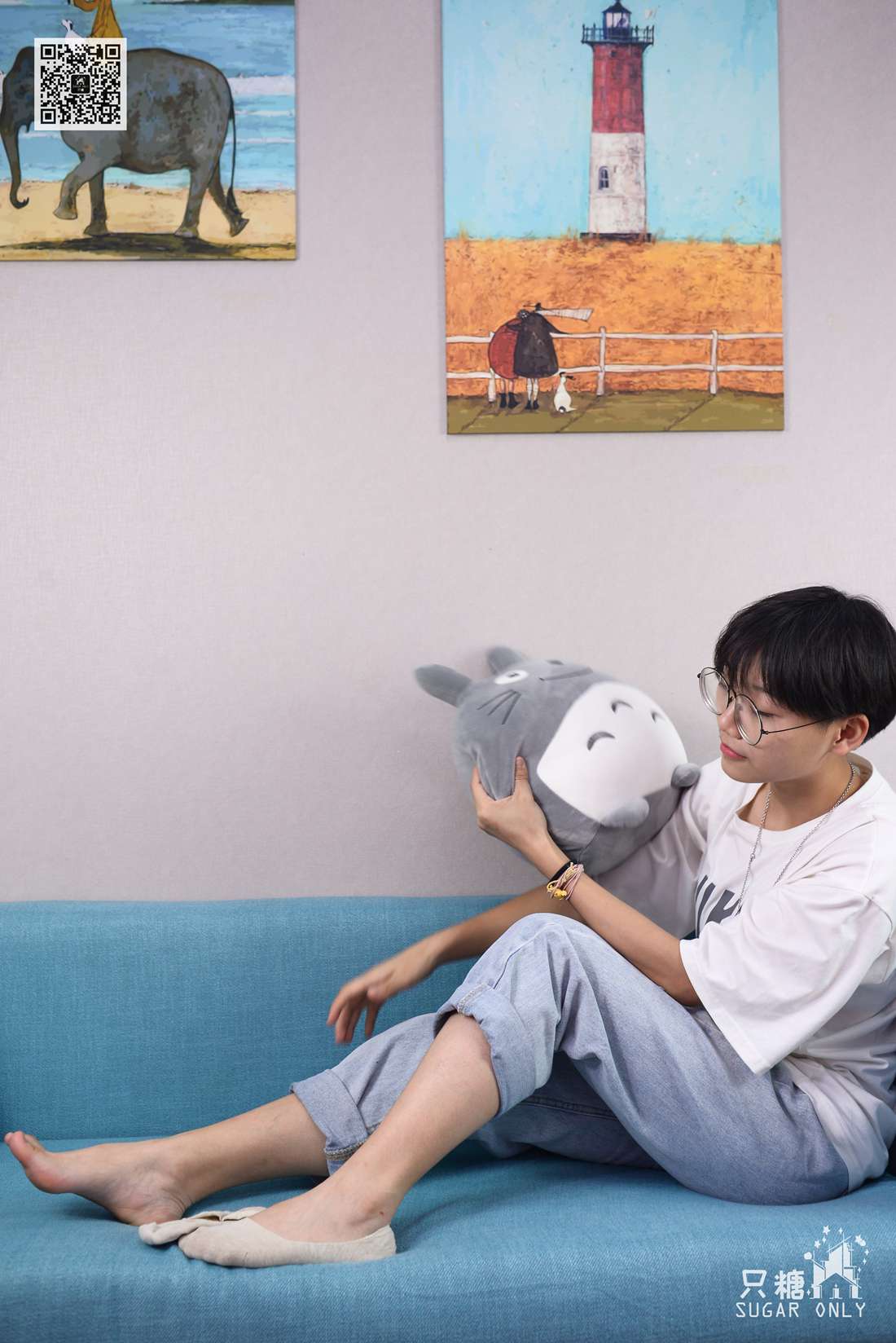 图片[130]-[只糖棉袜] NO.069 丸子 有所期待，有所憧憬，人生美妙的事情 在线浏览 – 速更版-美库