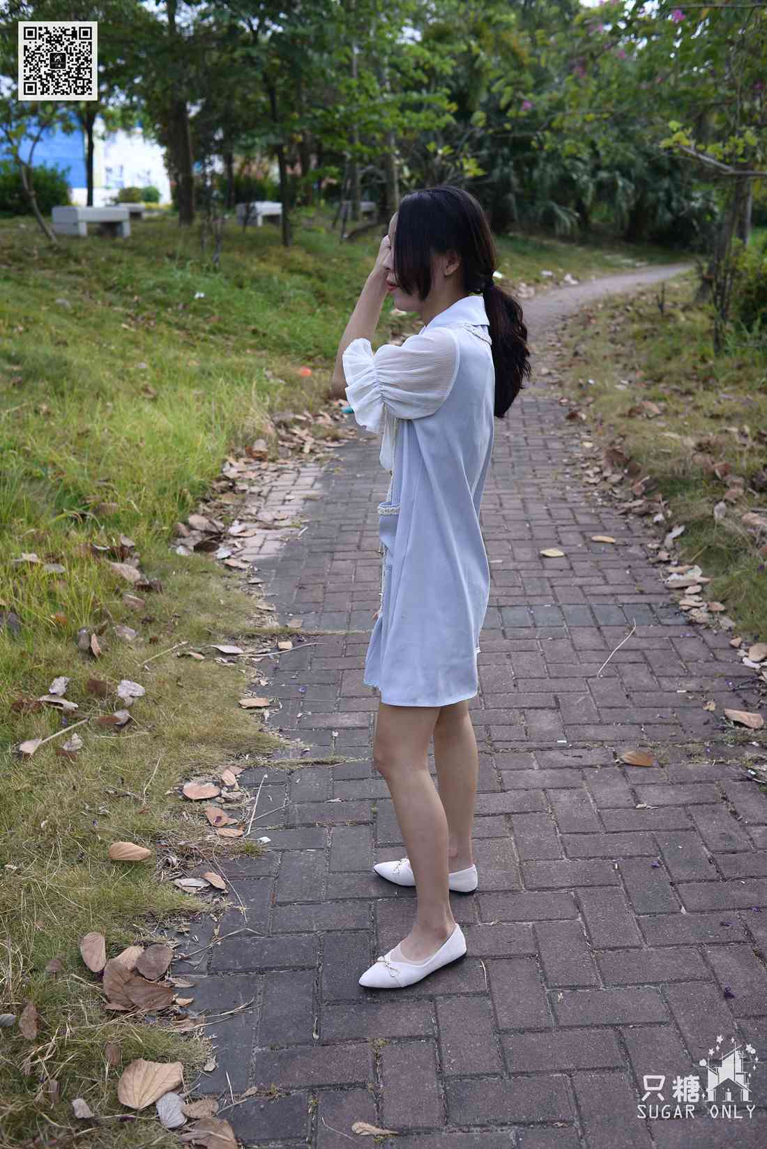 图片[26]-[只糖棉袜] NO.075 薄荷 听叶落下的声音 在线浏览 – 速更版-美库