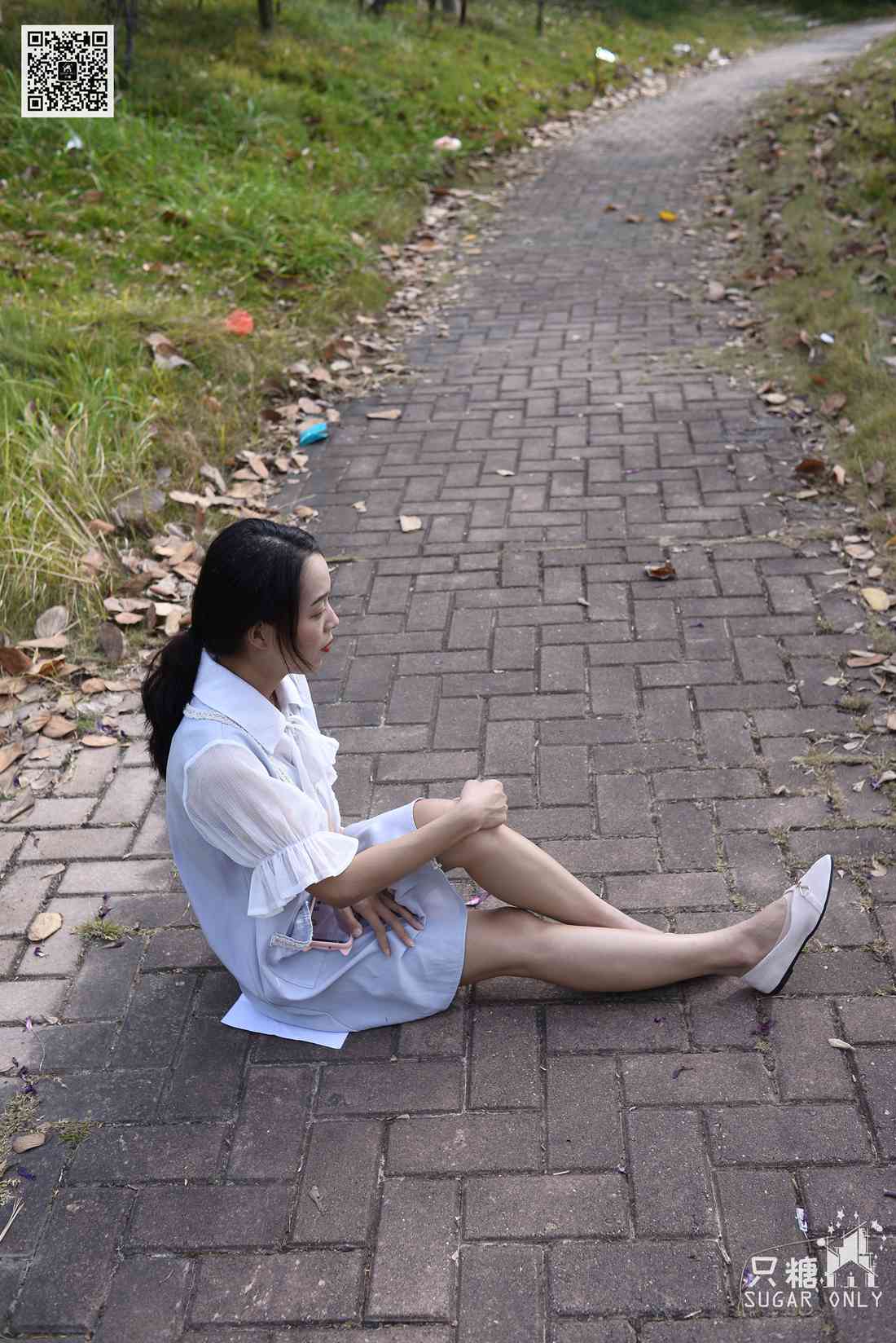 图片[84]-[只糖棉袜] NO.075 薄荷 听叶落下的声音 在线浏览 – 速更版-美库