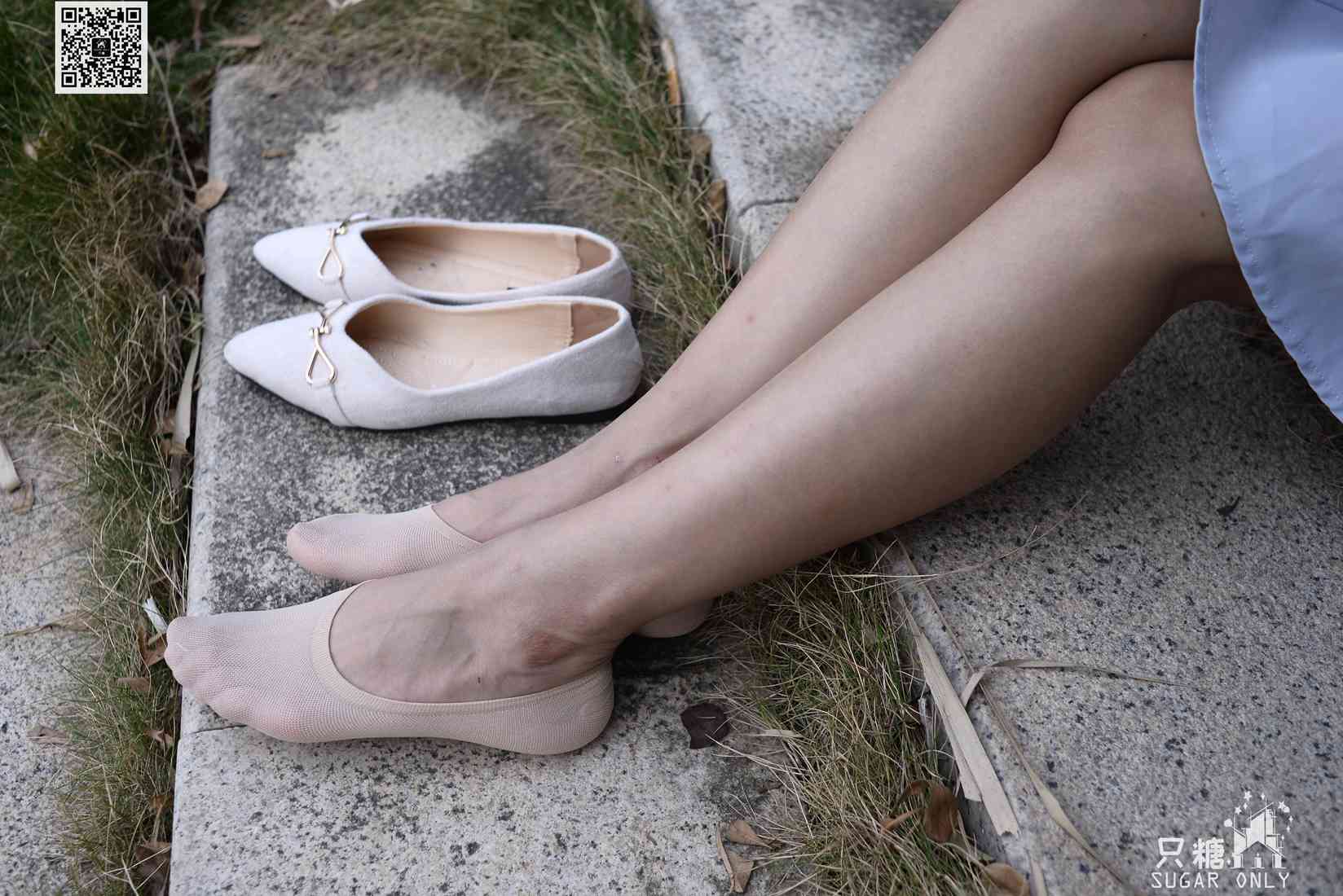 图片[9]-[只糖棉袜] NO.075 薄荷 听叶落下的声音 在线浏览 – 速更版-美库