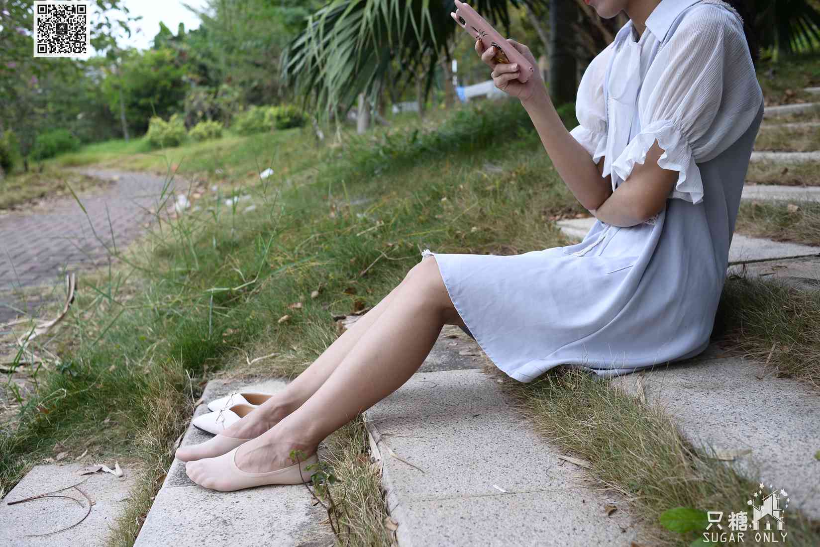 图片[74]-[只糖棉袜] NO.075 薄荷 听叶落下的声音 在线浏览 – 速更版-美库