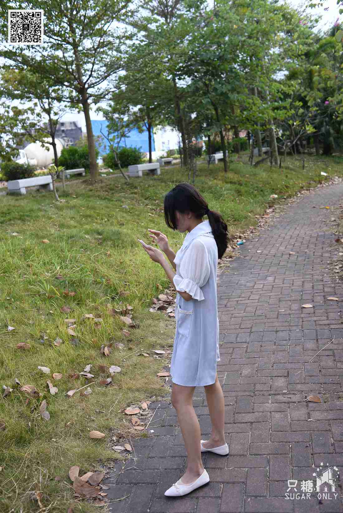 图片[54]-[只糖棉袜] NO.075 薄荷 听叶落下的声音 在线浏览 – 速更版-美库