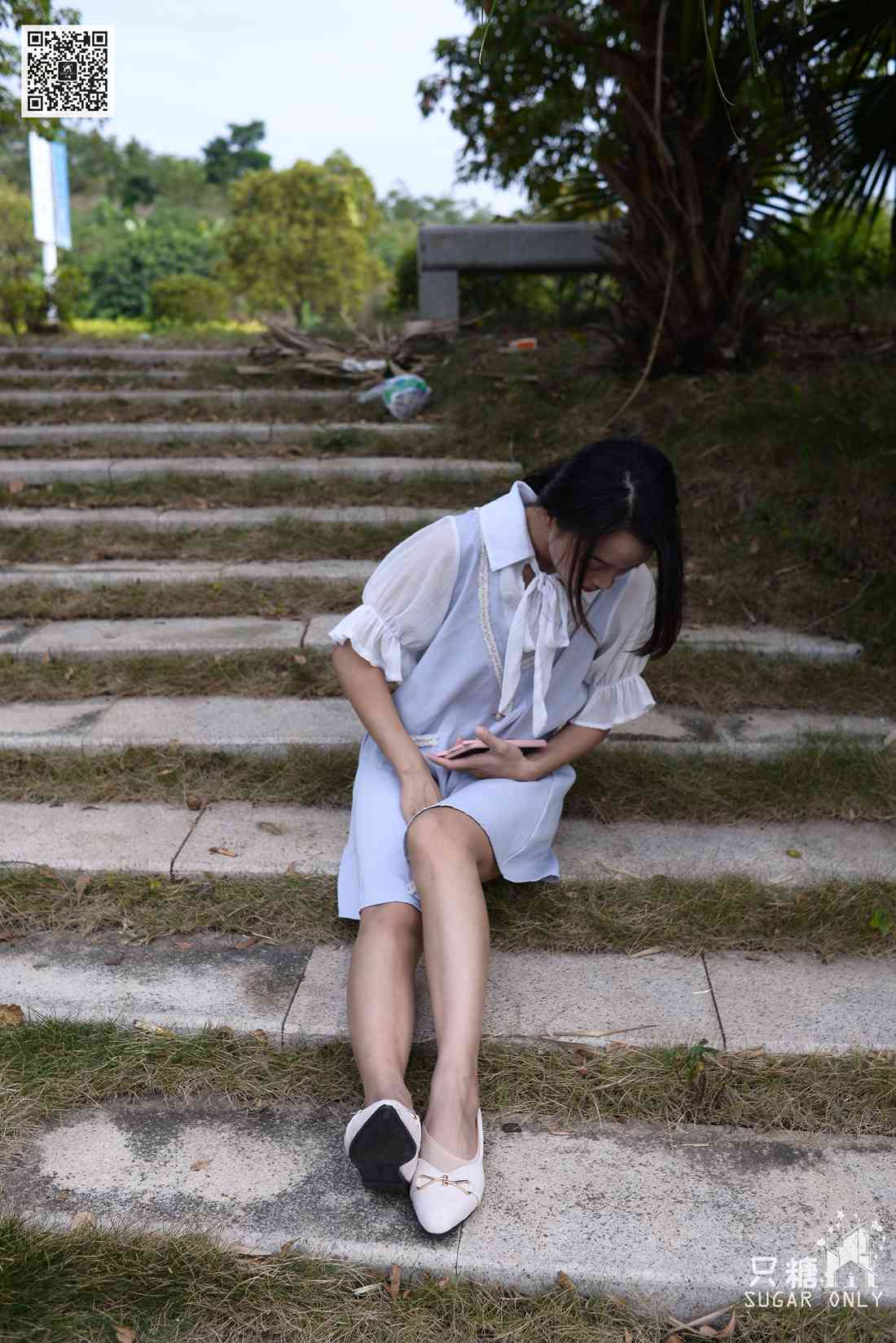 图片[92]-[只糖棉袜] NO.075 薄荷 听叶落下的声音 在线浏览 – 速更版-美库