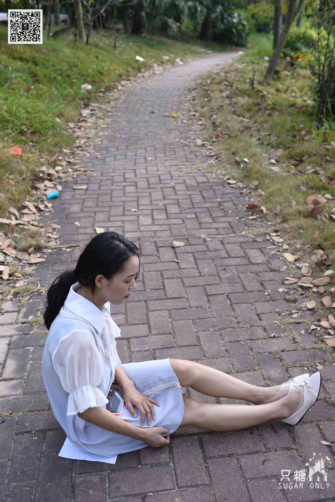 图片[108]-[只糖棉袜] NO.075 薄荷 听叶落下的声音 在线浏览 – 速更版-美库