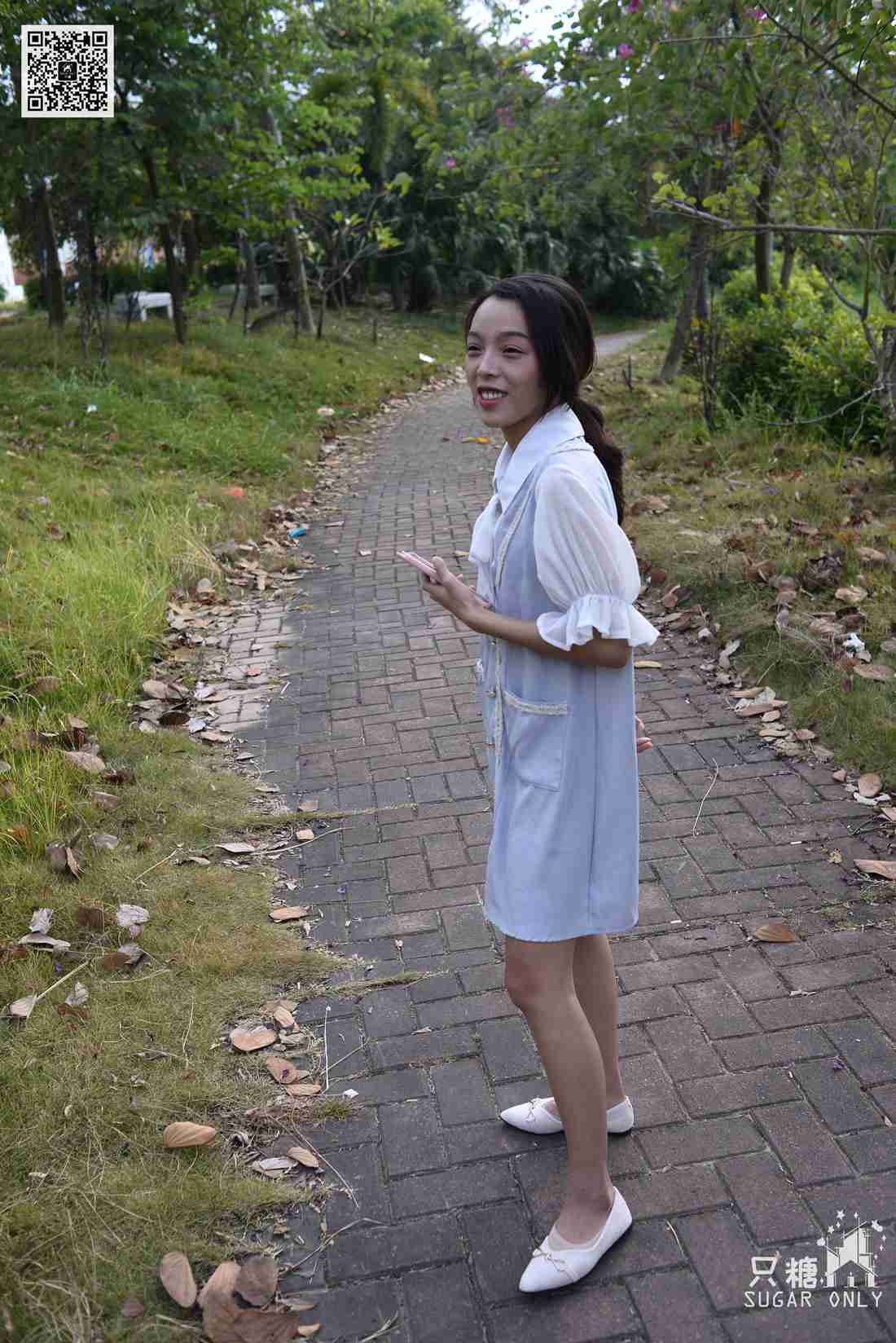 图片[97]-[只糖棉袜] NO.075 薄荷 听叶落下的声音 在线浏览 – 速更版-美库