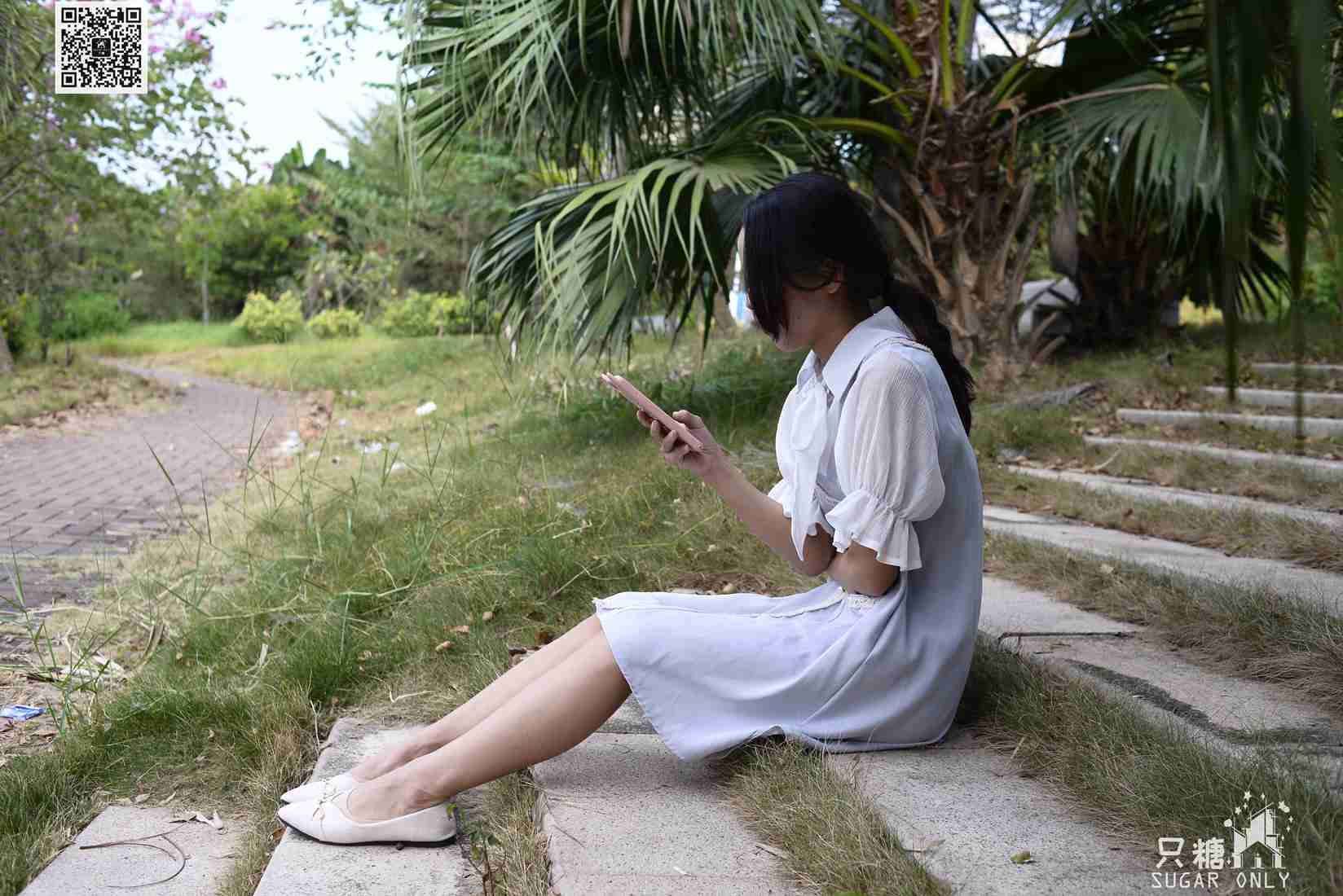 图片[57]-[只糖棉袜] NO.075 薄荷 听叶落下的声音 在线浏览 – 速更版-美库