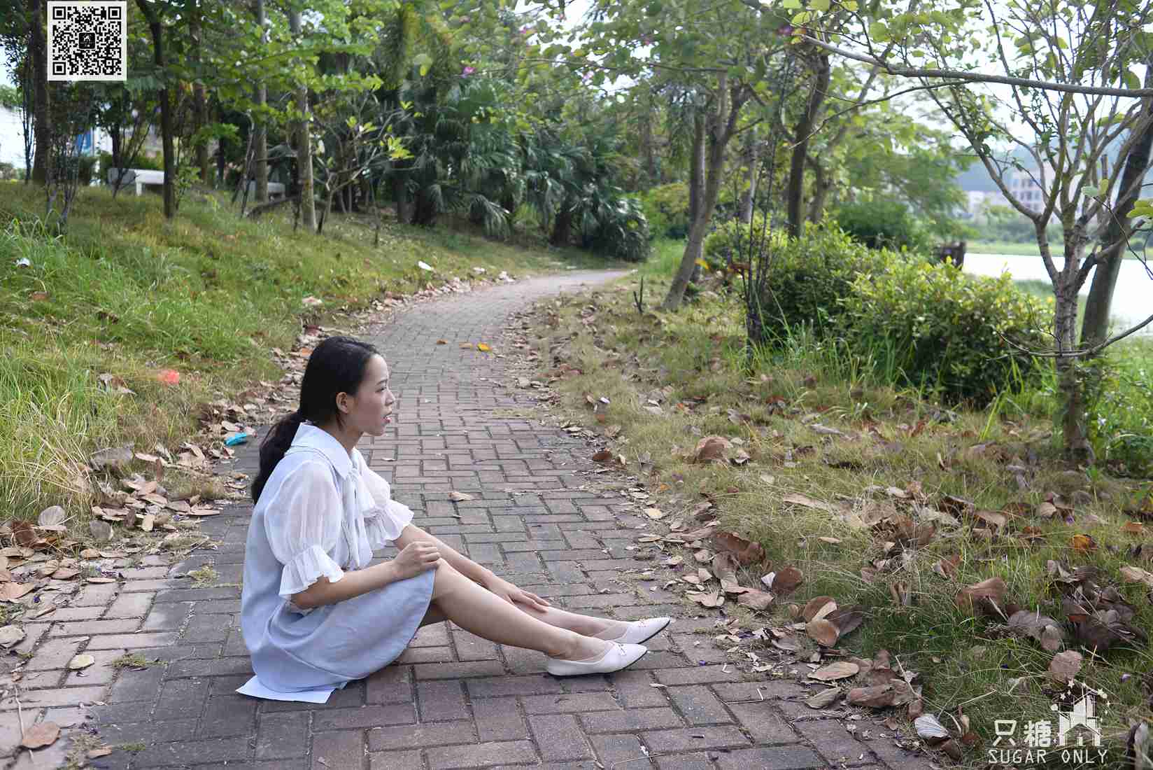 图片[111]-[只糖棉袜] NO.075 薄荷 听叶落下的声音 在线浏览 – 速更版-美库