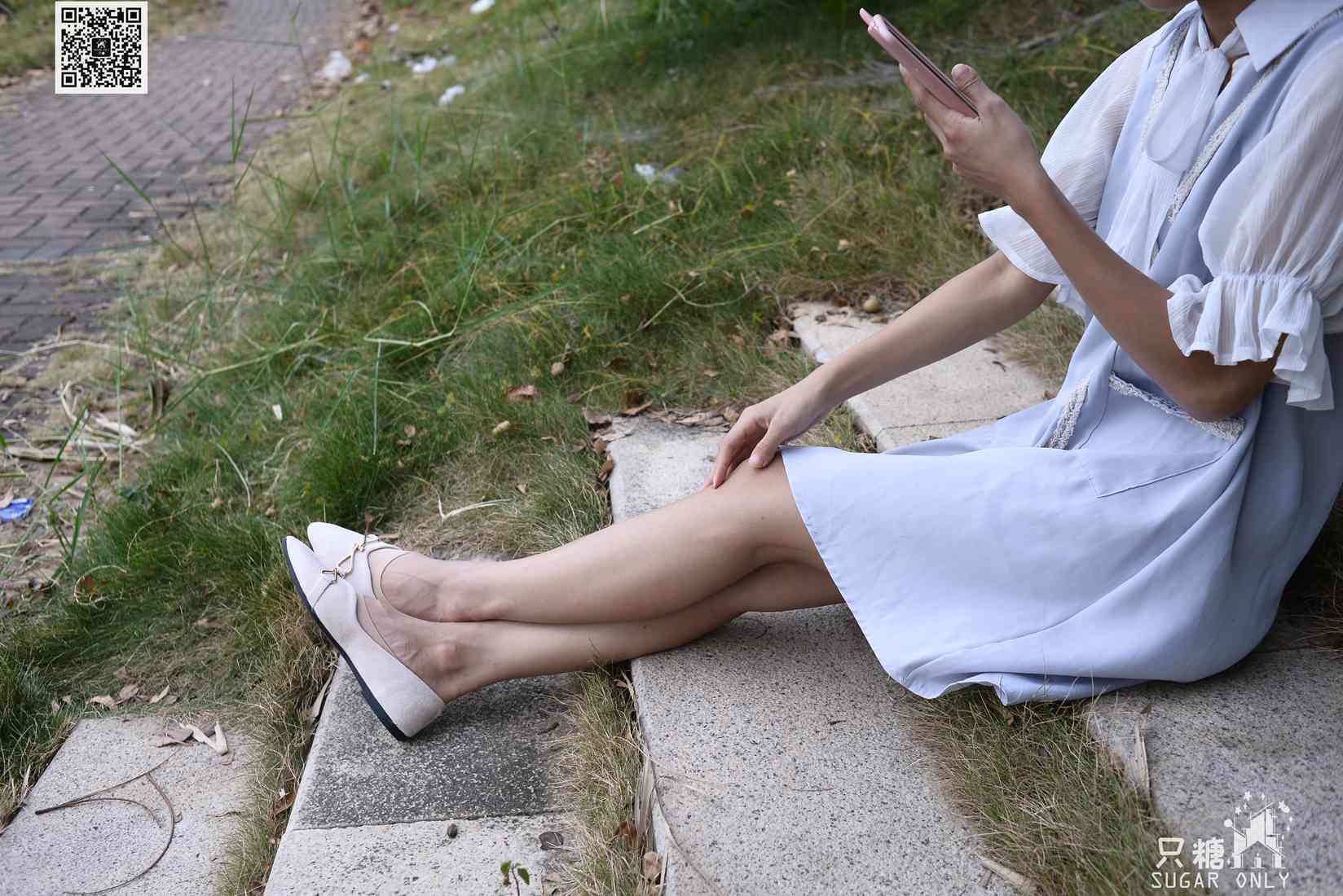 图片[94]-[只糖棉袜] NO.075 薄荷 听叶落下的声音 在线浏览 – 速更版-美库