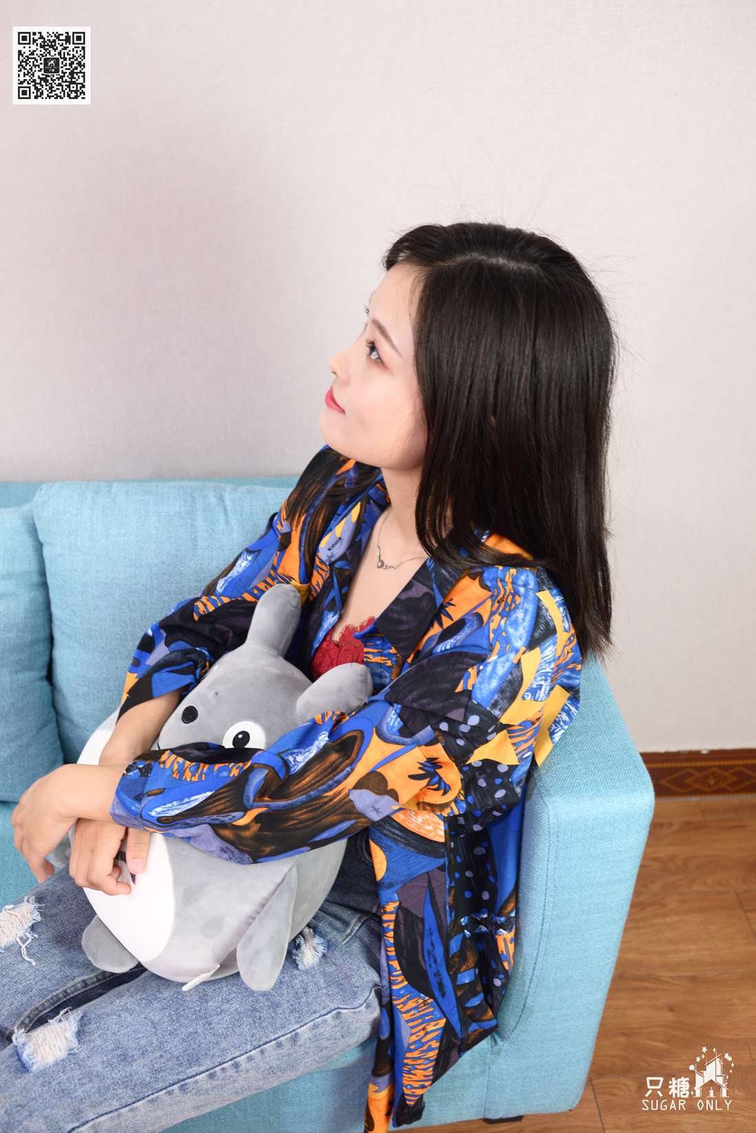 图片[178]-[只糖棉袜] NO.083 澜澜 多彩斑斓的蓝 在线浏览 – 速更版-美库