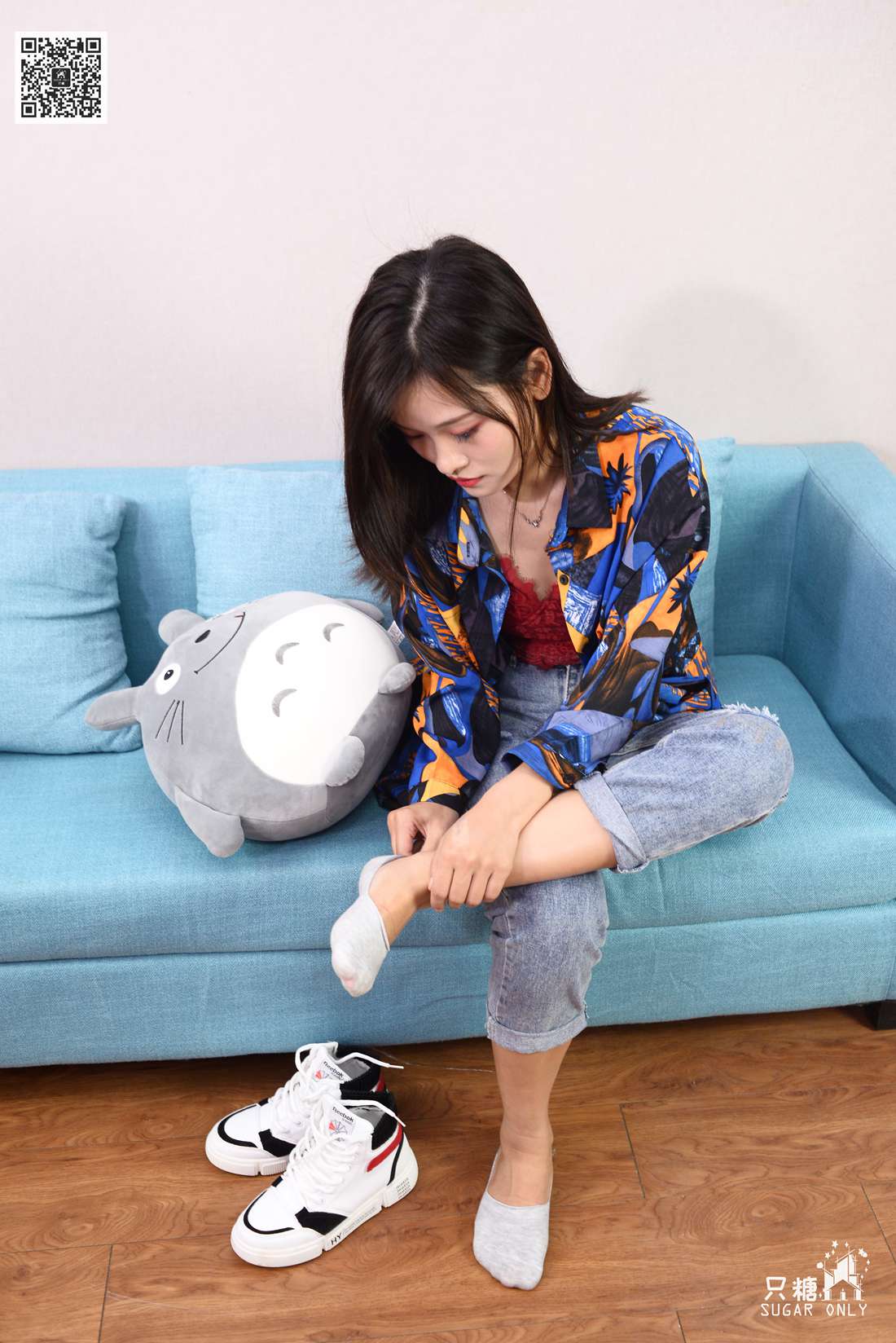 图片[163]-[只糖棉袜] NO.083 澜澜 多彩斑斓的蓝 在线浏览 – 速更版-美库