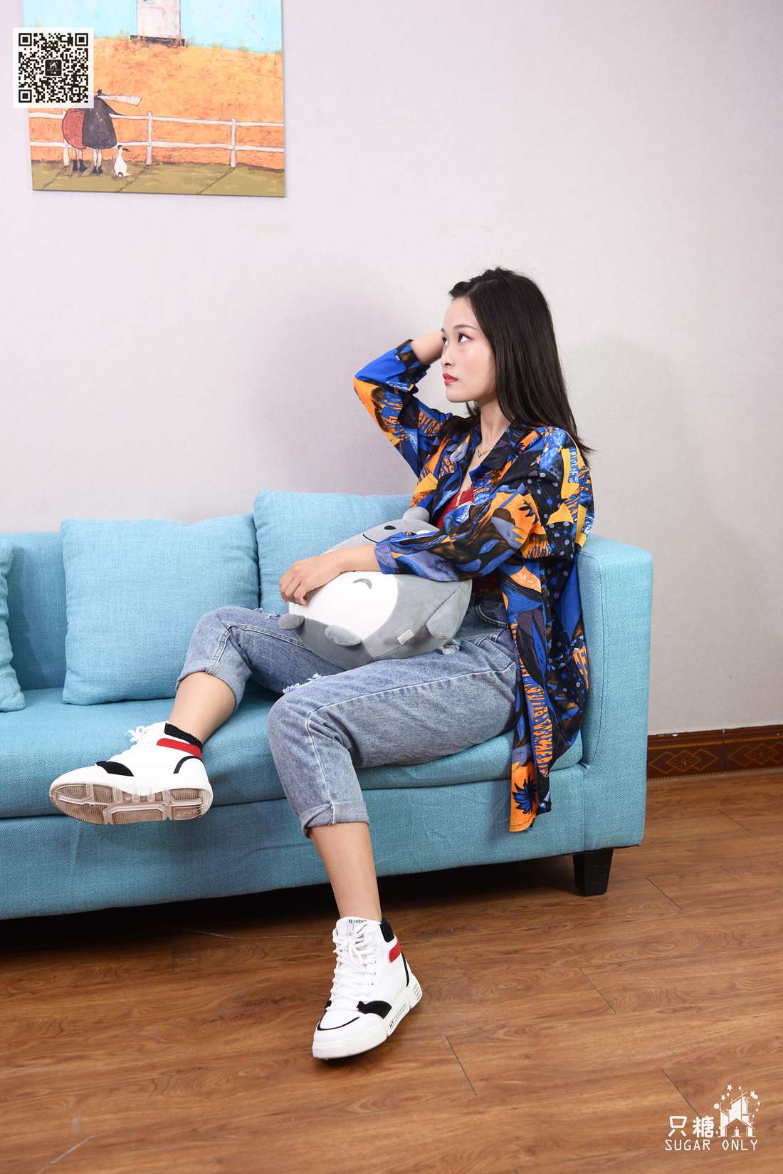 图片[162]-[只糖棉袜] NO.083 澜澜 多彩斑斓的蓝 在线浏览 – 速更版-美库