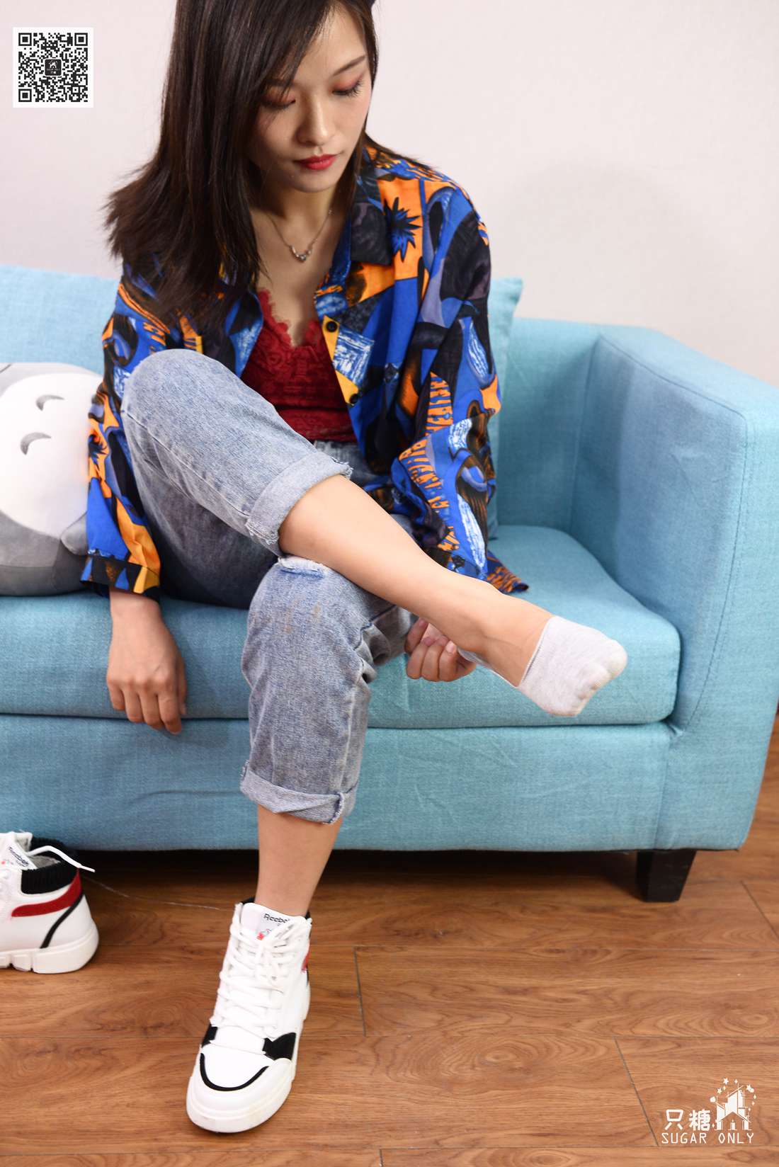图片[157]-[只糖棉袜] NO.083 澜澜 多彩斑斓的蓝 在线浏览 – 速更版-美库