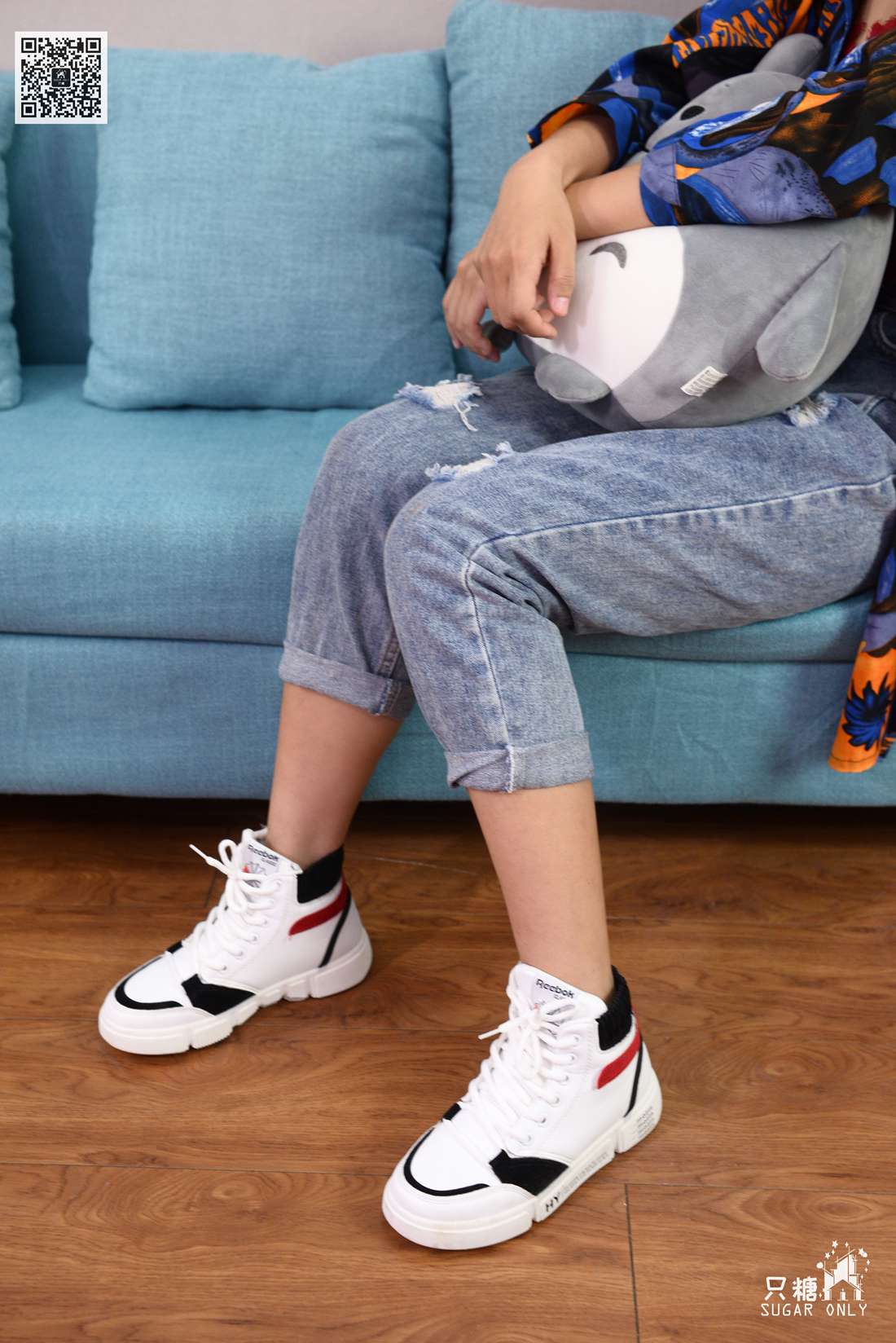 图片[197]-[只糖棉袜] NO.083 澜澜 多彩斑斓的蓝 在线浏览 – 速更版-美库