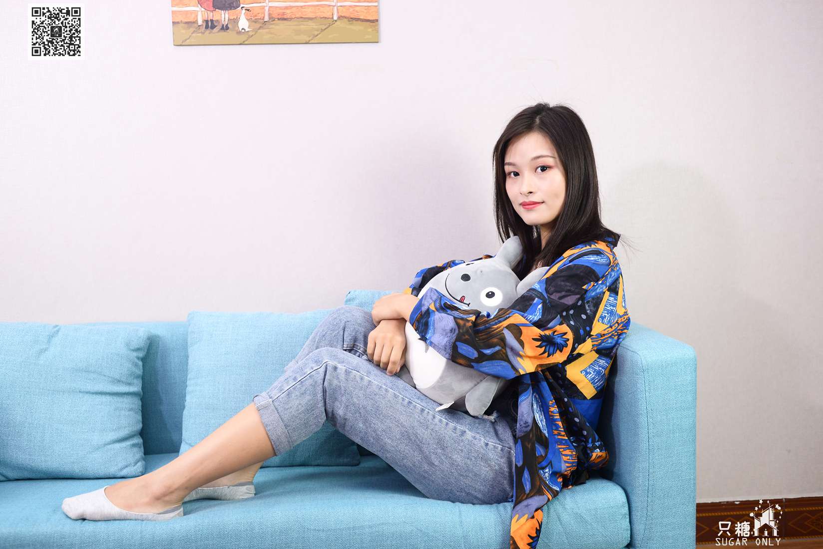 图片[53]-[只糖棉袜] NO.083 澜澜 多彩斑斓的蓝 在线浏览 – 速更版-美库