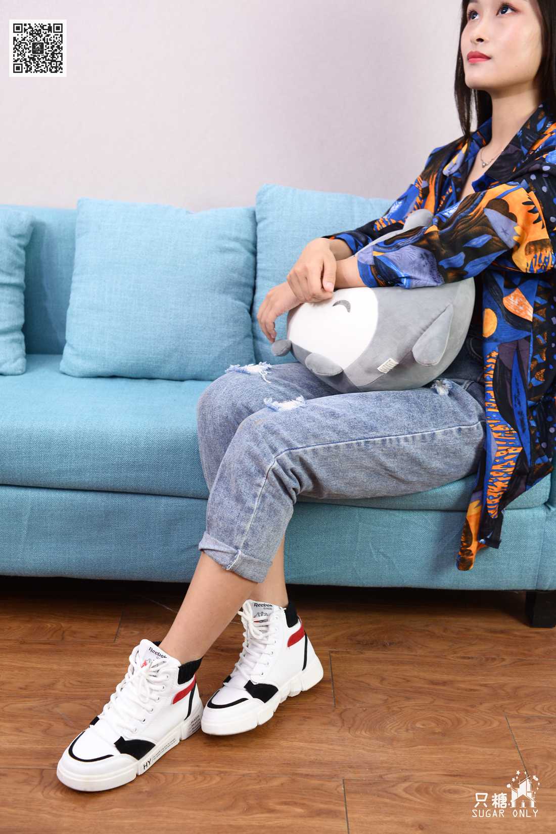 图片[208]-[只糖棉袜] NO.083 澜澜 多彩斑斓的蓝 在线浏览 – 速更版-美库