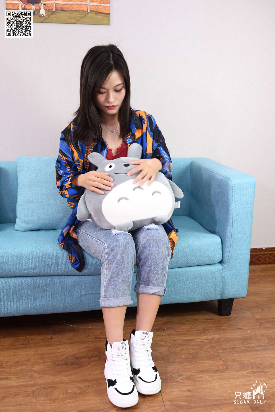 图片[6]-[只糖棉袜] NO.083 澜澜 多彩斑斓的蓝 在线浏览 – 速更版-美库