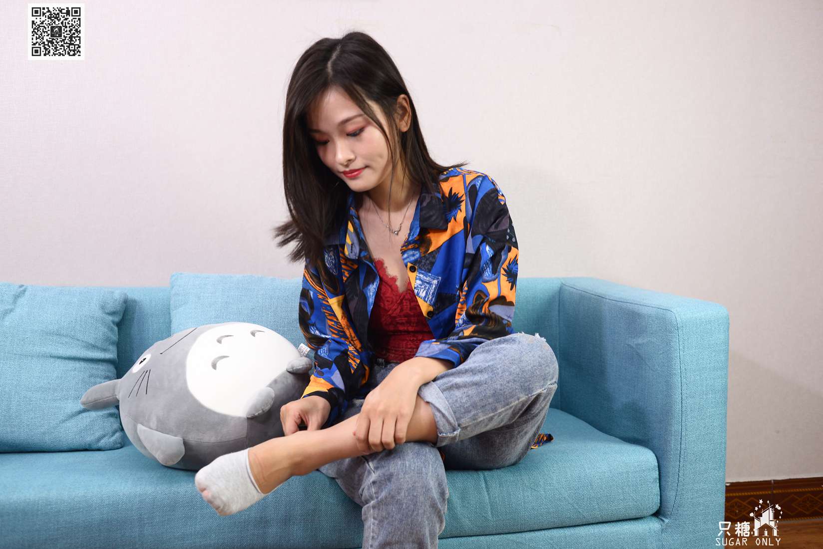 图片[212]-[只糖棉袜] NO.083 澜澜 多彩斑斓的蓝 在线浏览 – 速更版-美库