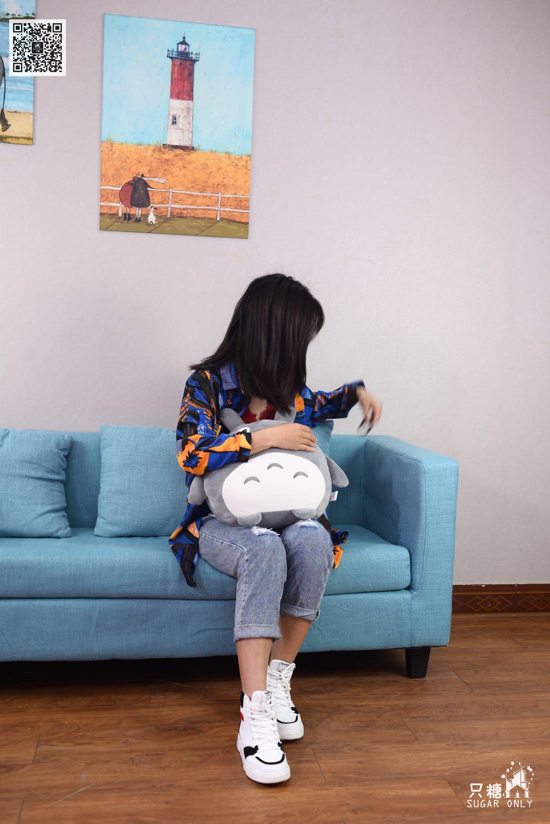 图片[59]-[只糖棉袜] NO.083 澜澜 多彩斑斓的蓝 在线浏览 – 速更版-美库