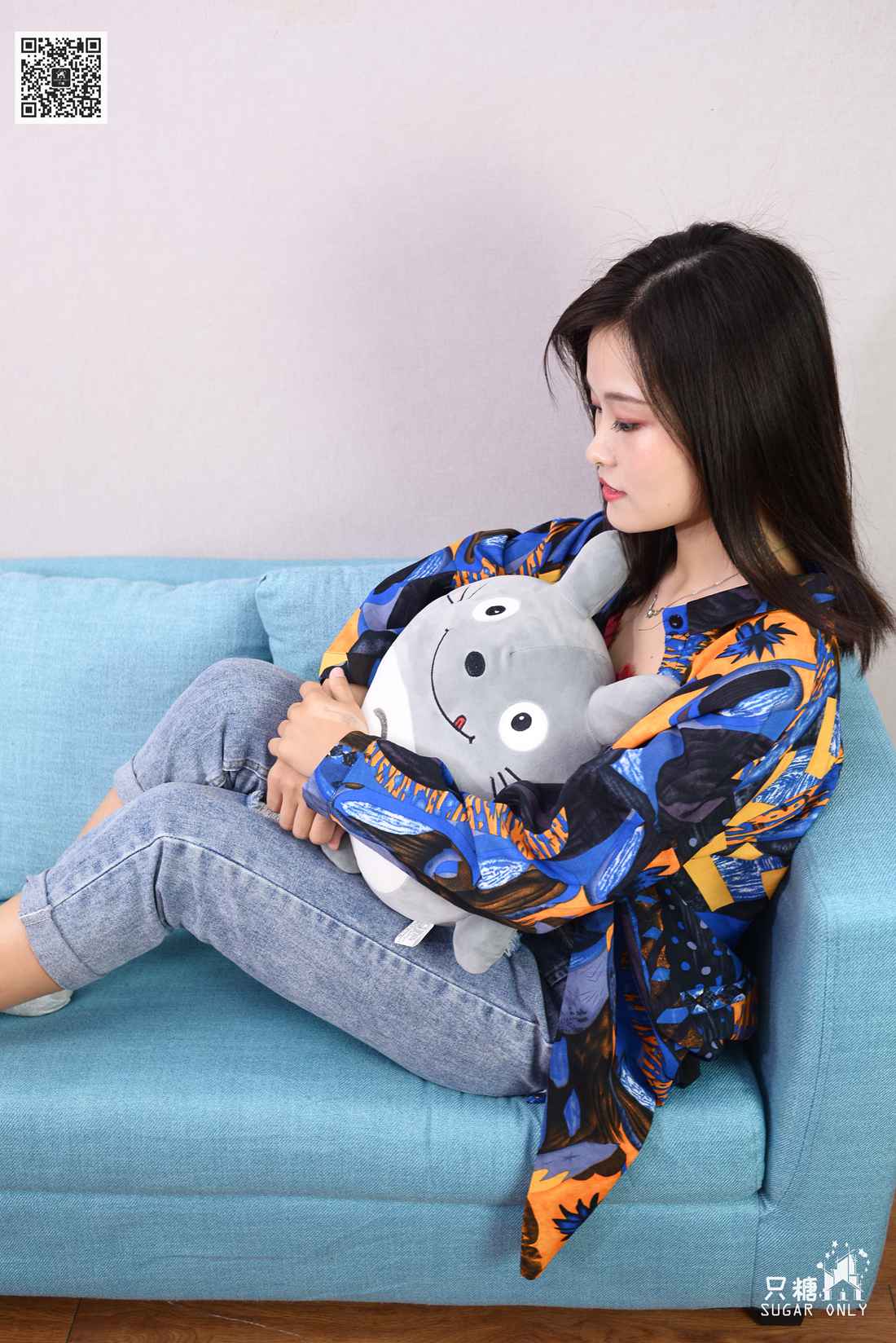 图片[119]-[只糖棉袜] NO.083 澜澜 多彩斑斓的蓝 在线浏览 – 速更版-美库