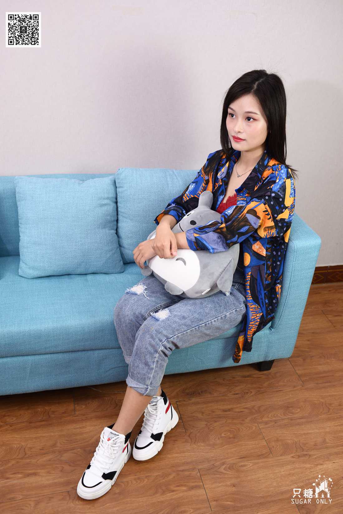 图片[124]-[只糖棉袜] NO.083 澜澜 多彩斑斓的蓝 在线浏览 – 速更版-美库