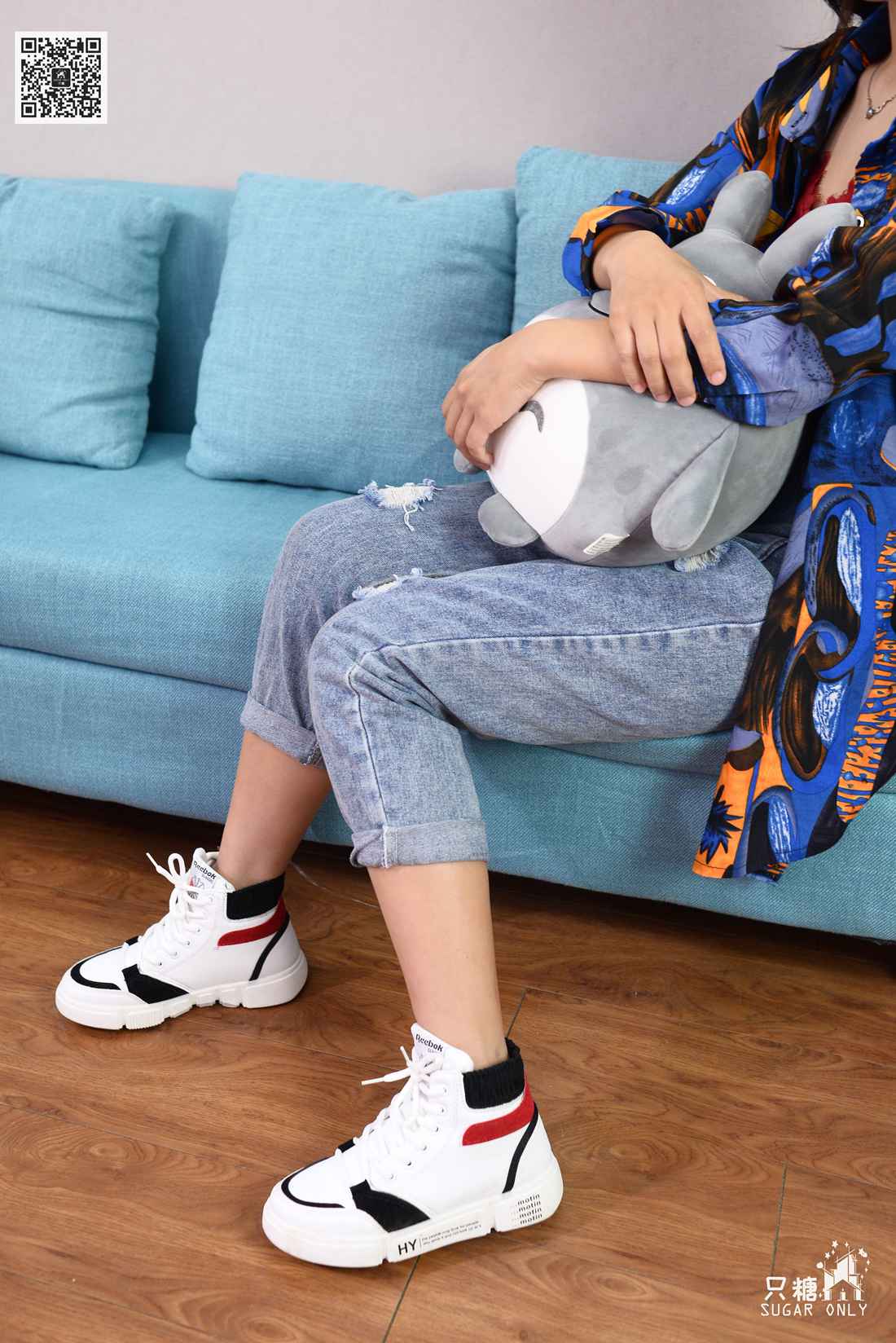 图片[136]-[只糖棉袜] NO.083 澜澜 多彩斑斓的蓝 在线浏览 – 速更版-美库