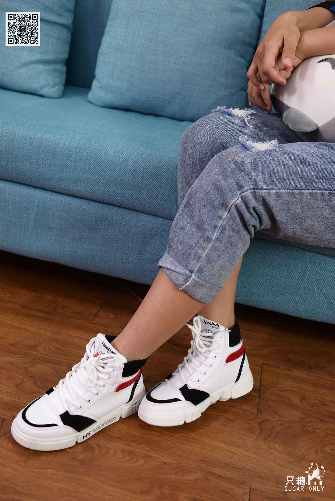 图片[8]-[只糖棉袜] NO.083 澜澜 多彩斑斓的蓝 在线浏览 – 速更版-美库