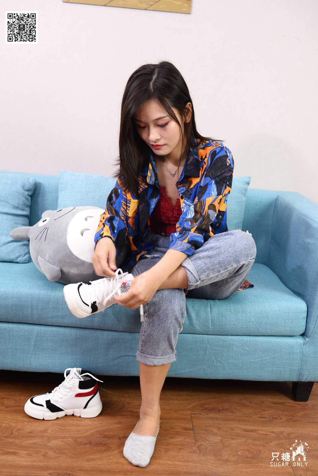 图片[210]-[只糖棉袜] NO.083 澜澜 多彩斑斓的蓝 在线浏览 – 速更版-美库