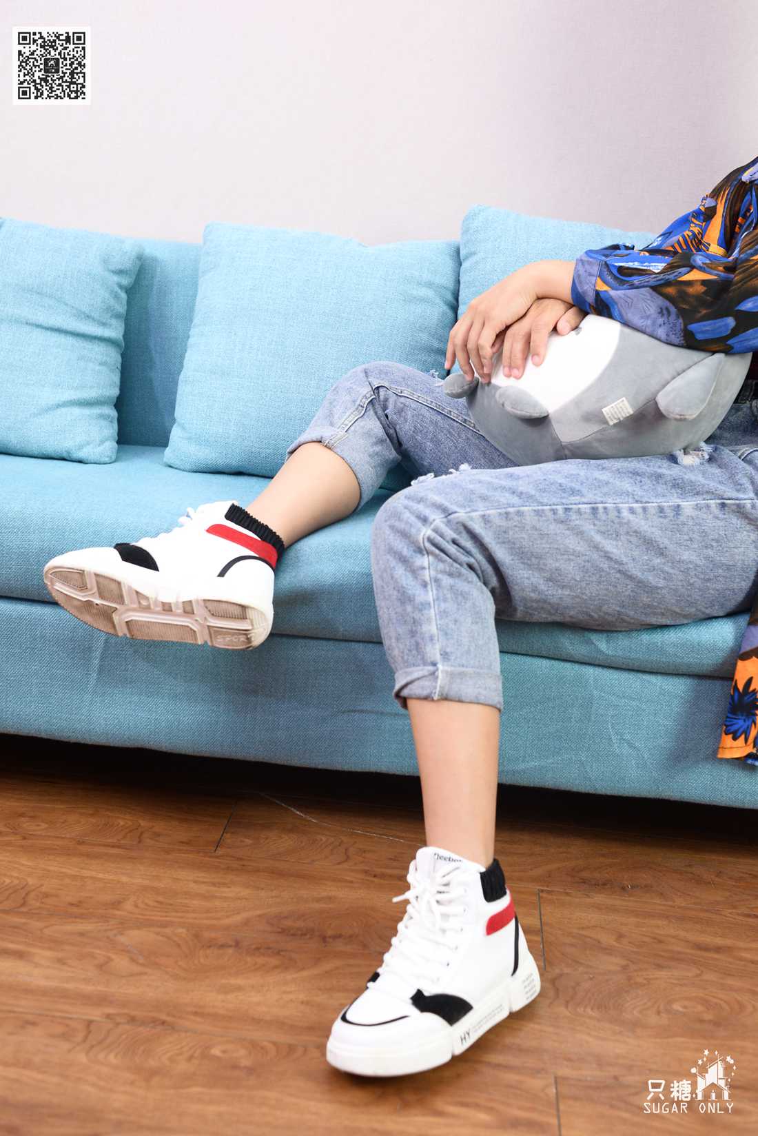 图片[26]-[只糖棉袜] NO.083 澜澜 多彩斑斓的蓝 在线浏览 – 速更版-美库