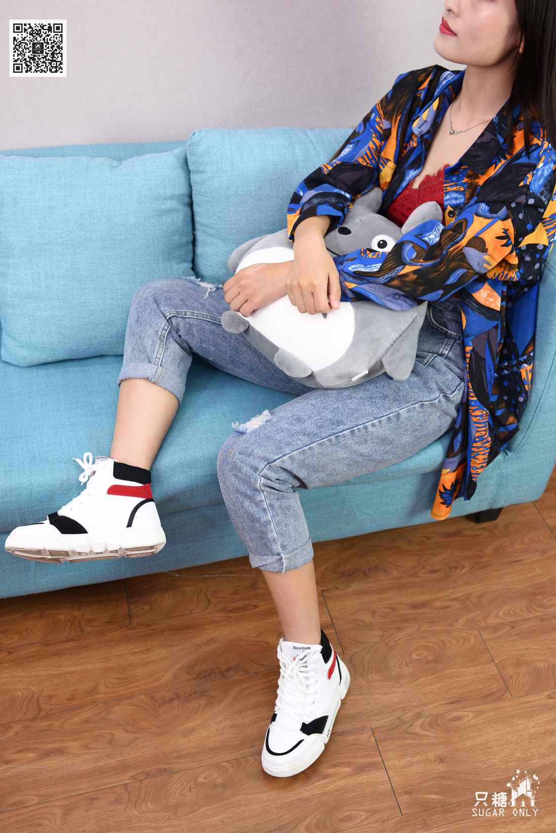 图片[86]-[只糖棉袜] NO.083 澜澜 多彩斑斓的蓝 在线浏览 – 速更版-美库