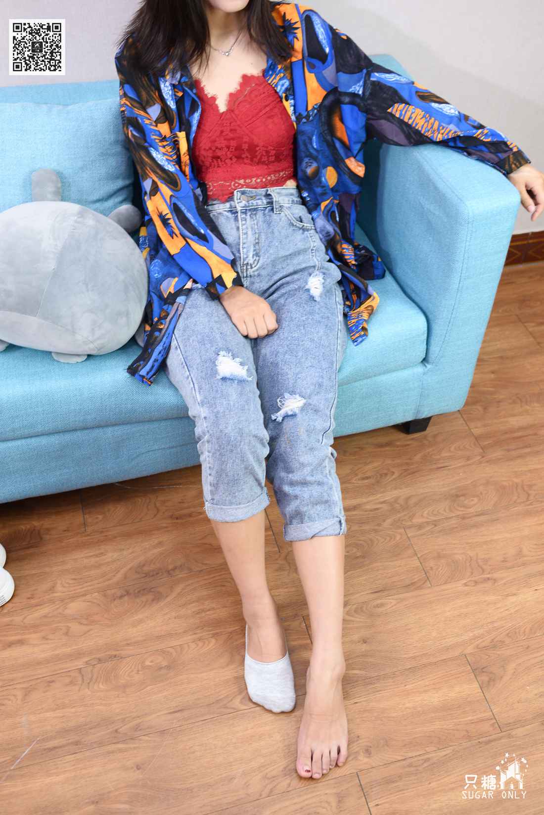 图片[161]-[只糖棉袜] NO.083 澜澜 多彩斑斓的蓝 在线浏览 – 速更版-美库