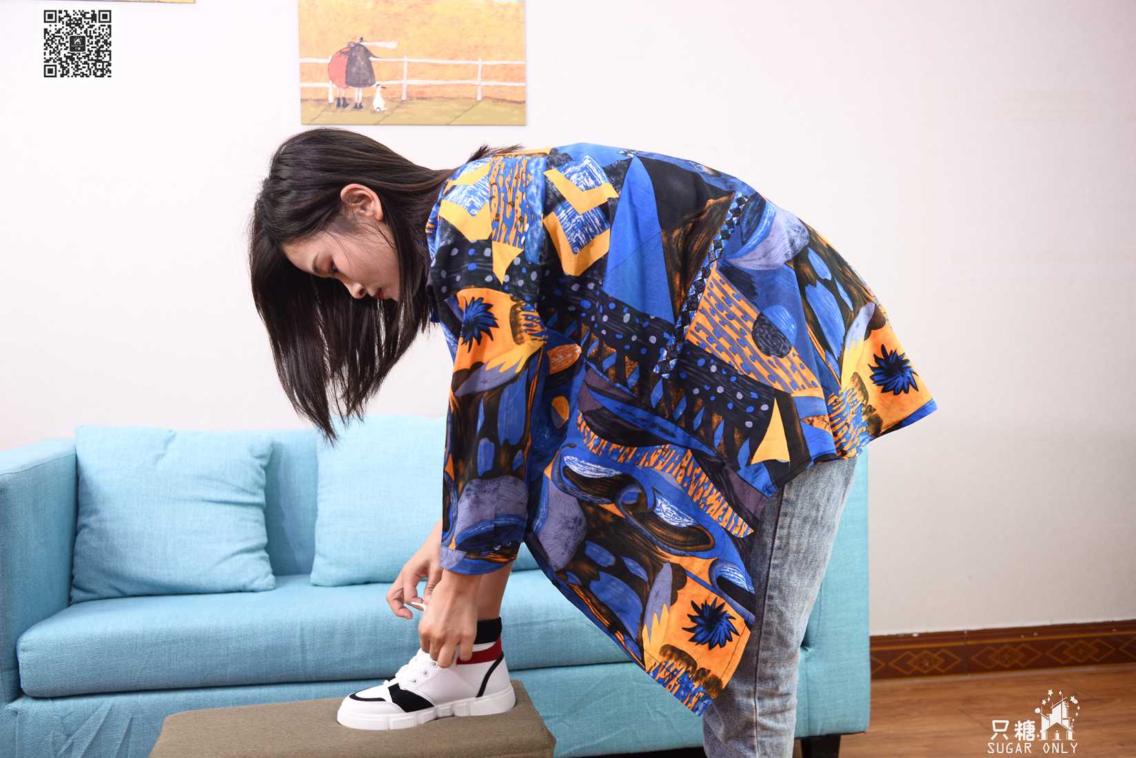 图片[91]-[只糖棉袜] NO.083 澜澜 多彩斑斓的蓝 在线浏览 – 速更版-美库