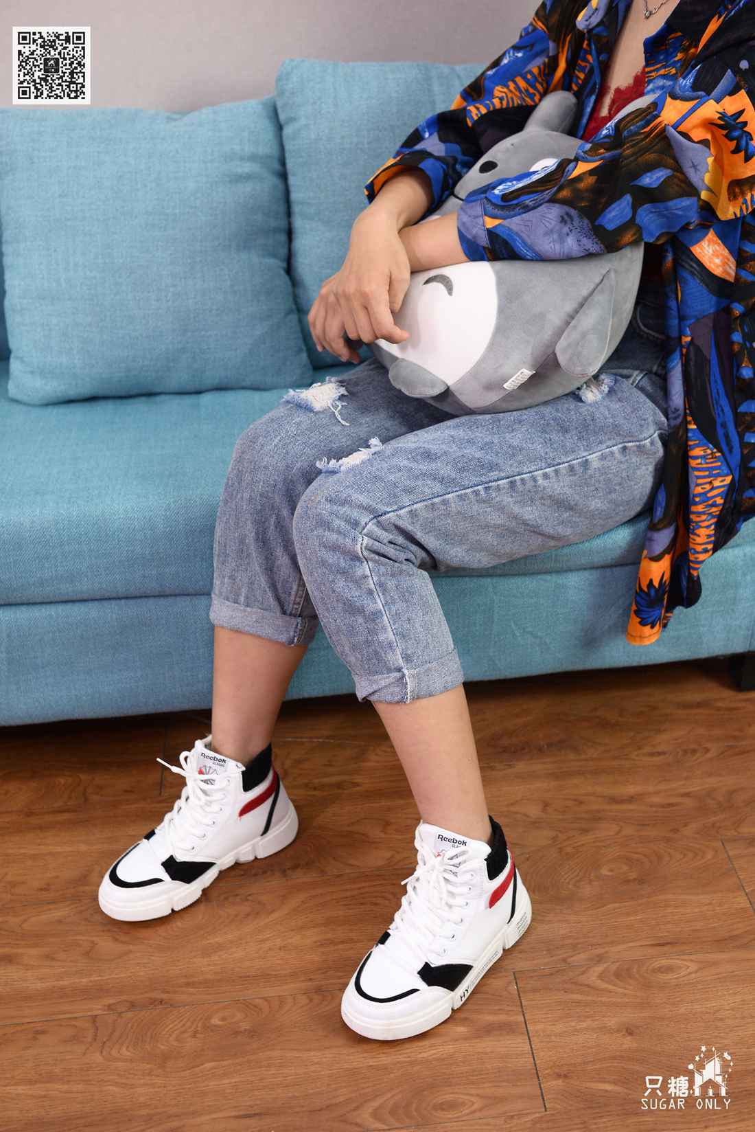 图片[84]-[只糖棉袜] NO.083 澜澜 多彩斑斓的蓝 在线浏览 – 速更版-美库