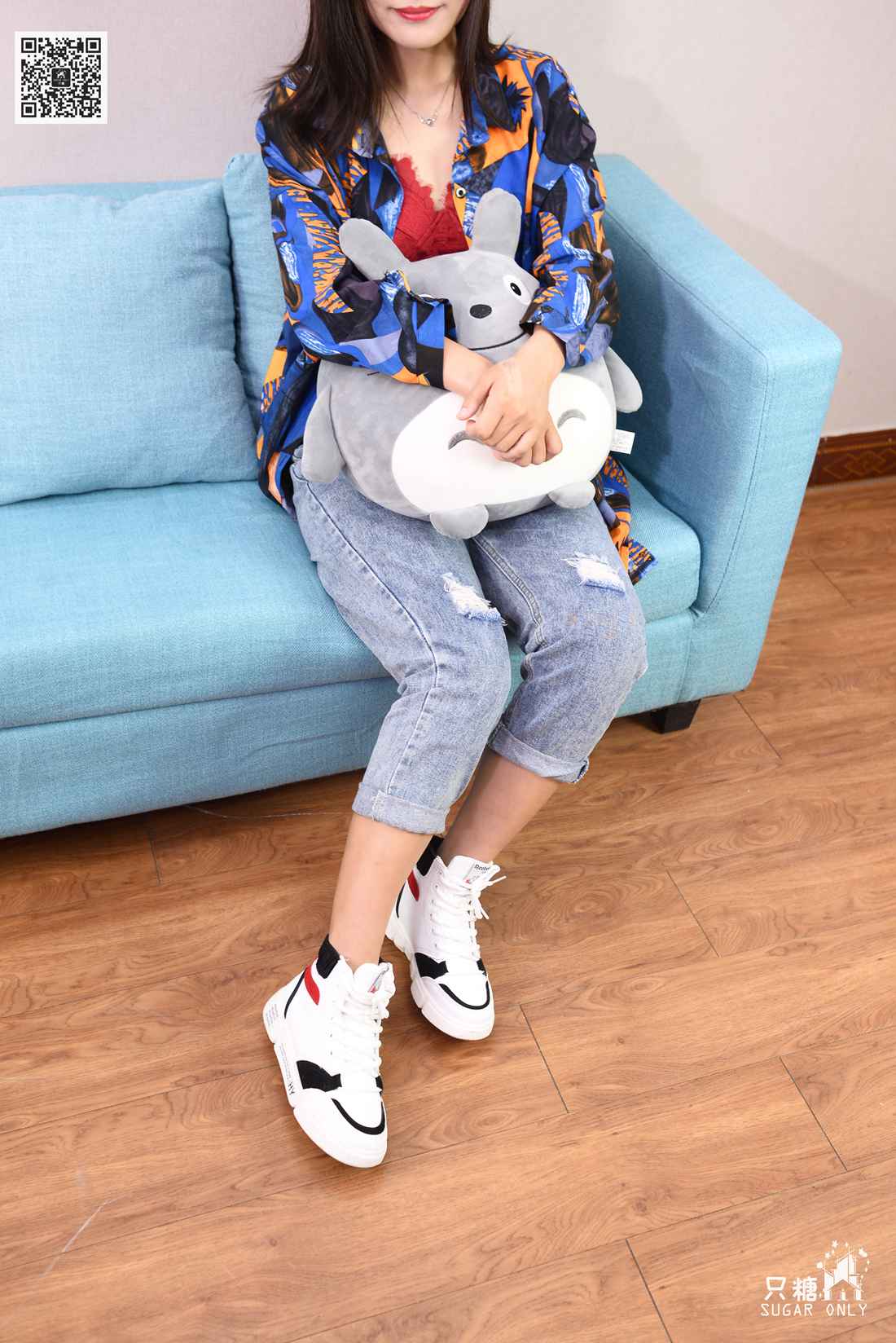 图片[82]-[只糖棉袜] NO.083 澜澜 多彩斑斓的蓝 在线浏览 – 速更版-美库