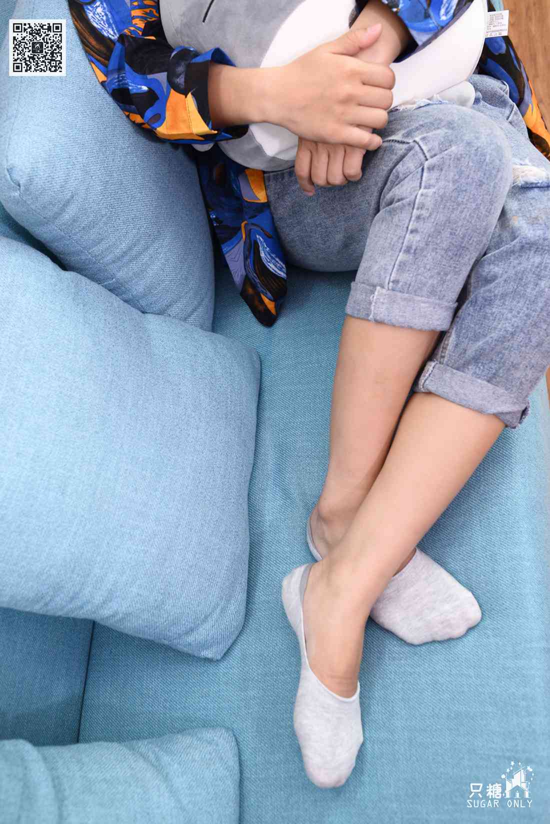图片[37]-[只糖棉袜] NO.083 澜澜 多彩斑斓的蓝 在线浏览 – 速更版-美库