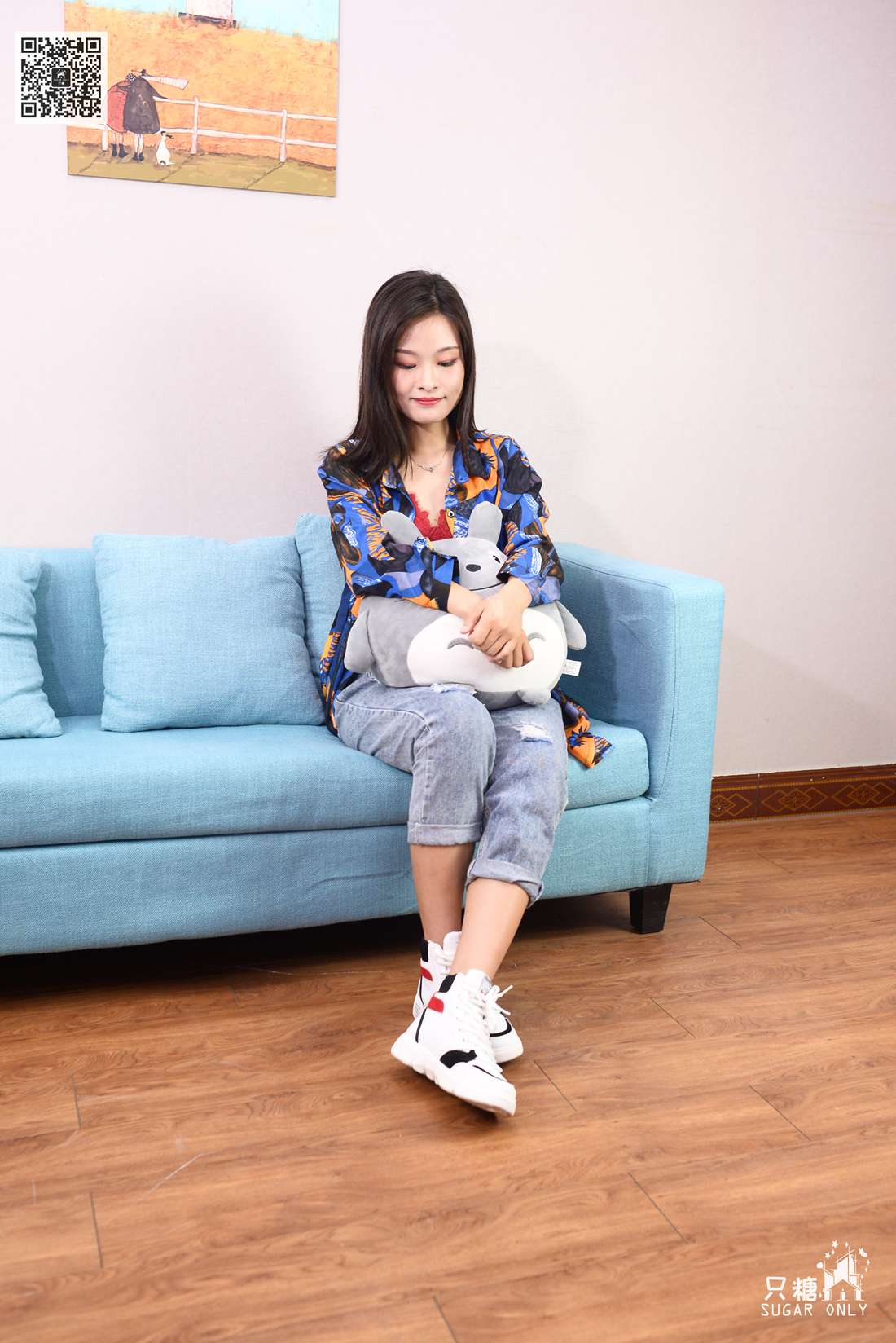 图片[223]-[只糖棉袜] NO.083 澜澜 多彩斑斓的蓝 在线浏览 – 速更版-美库