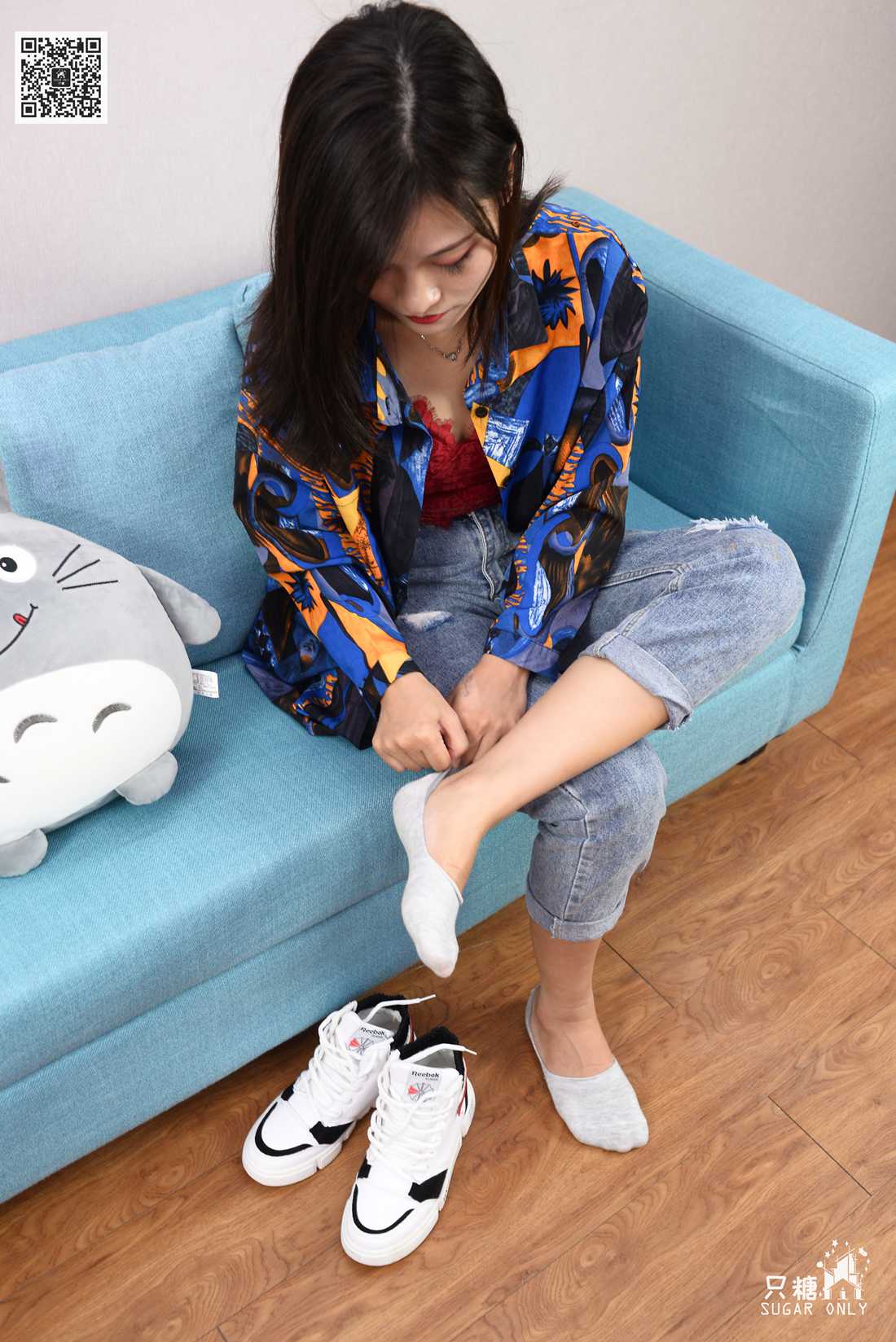 图片[204]-[只糖棉袜] NO.083 澜澜 多彩斑斓的蓝 在线浏览 – 速更版-美库