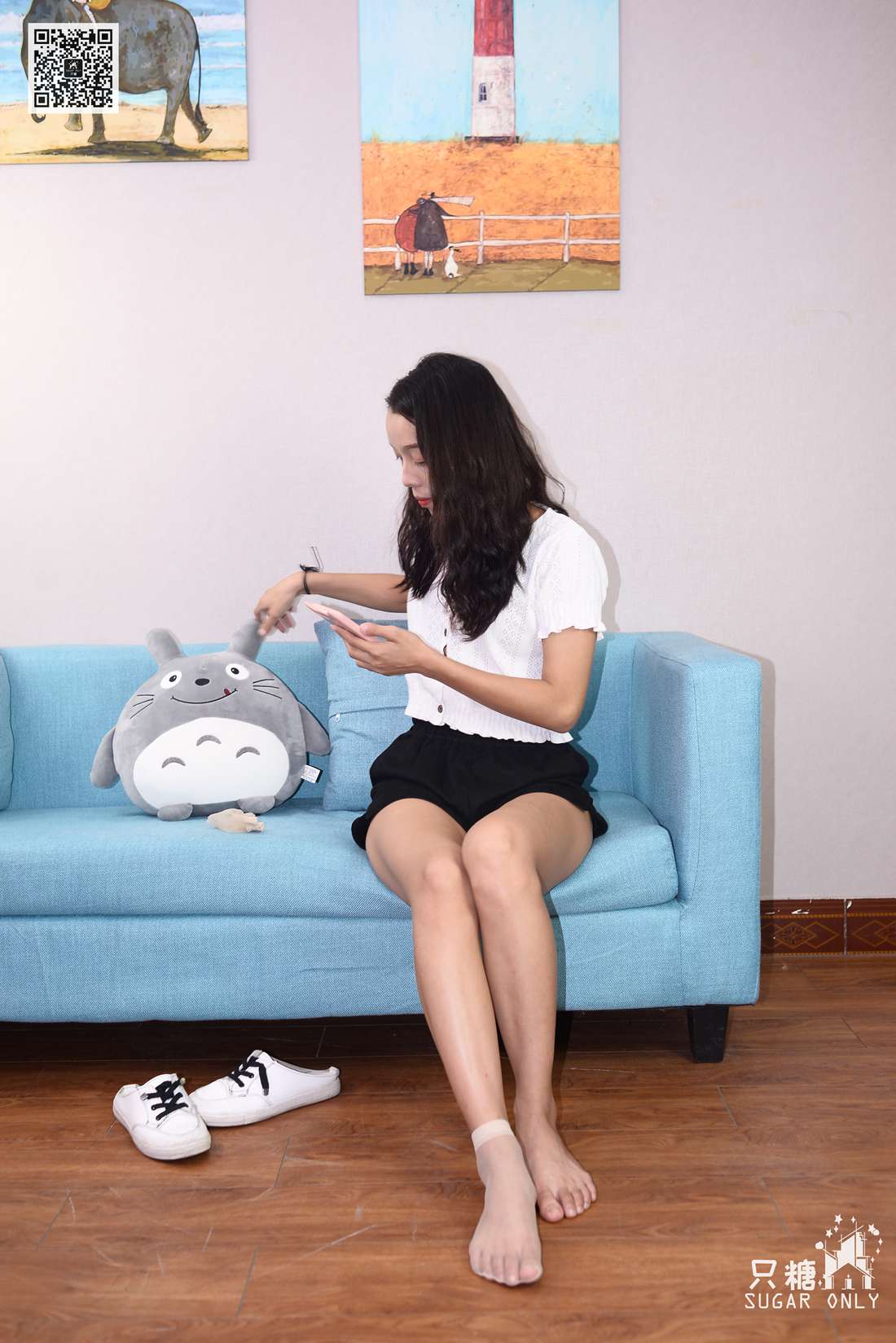 图片[39]-[只糖棉袜] NO.086 薄荷 南风吻脸轻轻 飘过来花香浓 在线浏览 – 速更版-美库