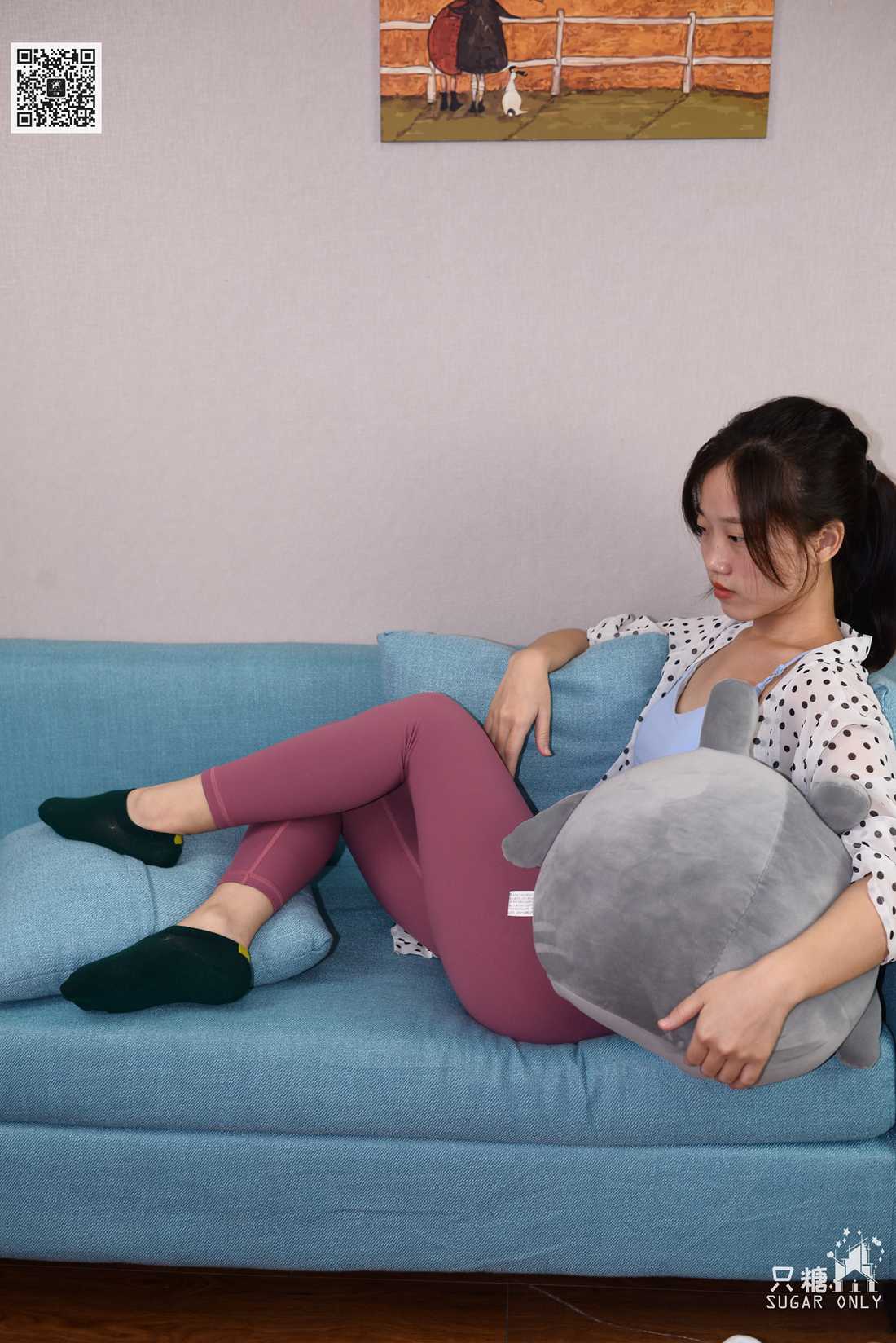 图片[9]-[只糖棉袜] NO.089 朵朵 熬不完的夜 晚安 在线浏览 – 速更版-美库