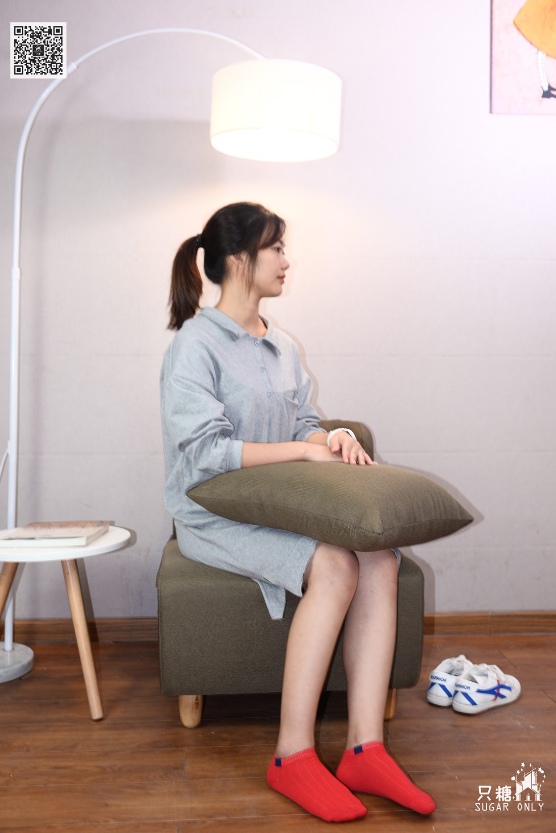 图片[138]-[只糖棉袜] NO.092 拾柒 你好呀，马尾辫 在线浏览 – 速更版-美库