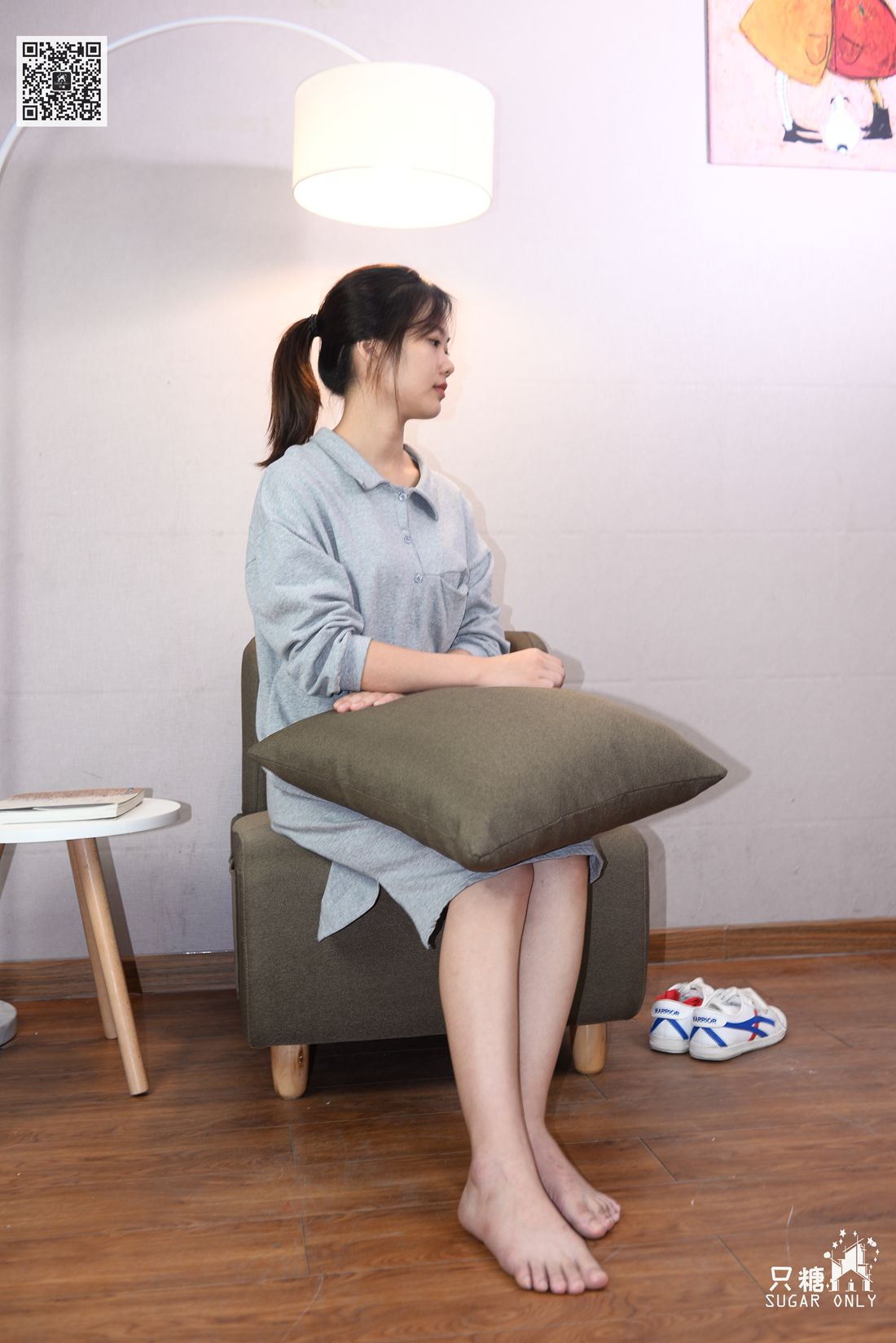 图片[98]-[只糖棉袜] NO.092 拾柒 你好呀，马尾辫 在线浏览 – 速更版-美库