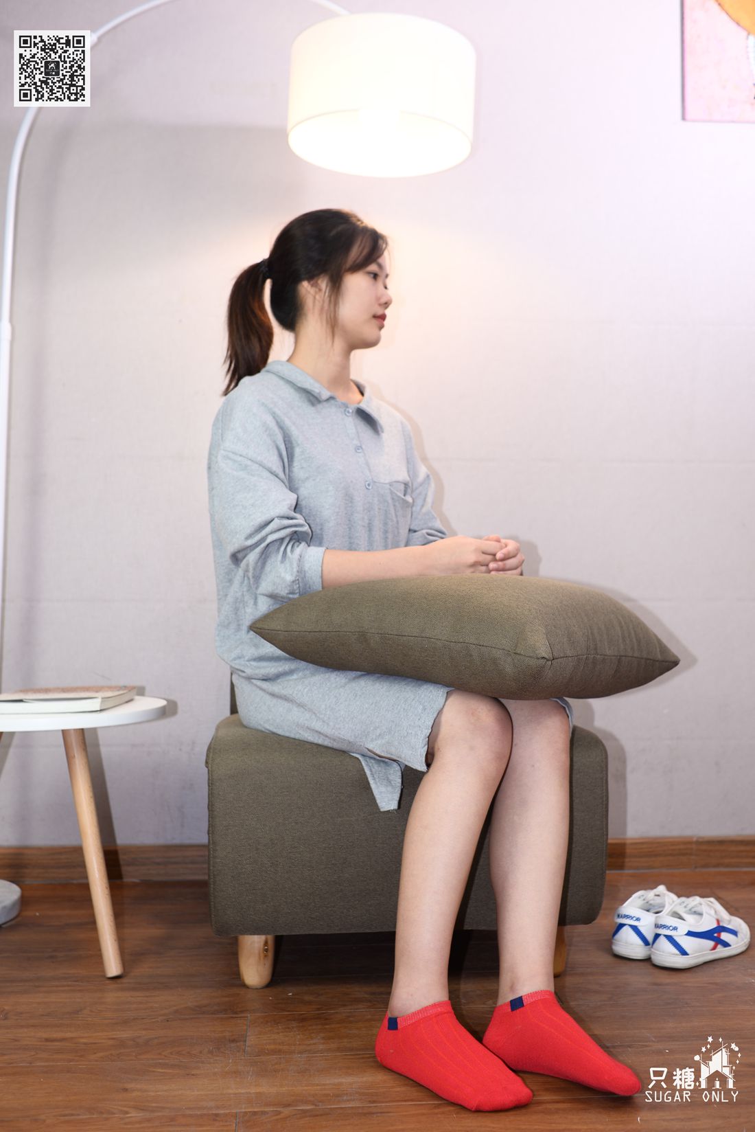 图片[146]-[只糖棉袜] NO.092 拾柒 你好呀，马尾辫 在线浏览 – 速更版-美库