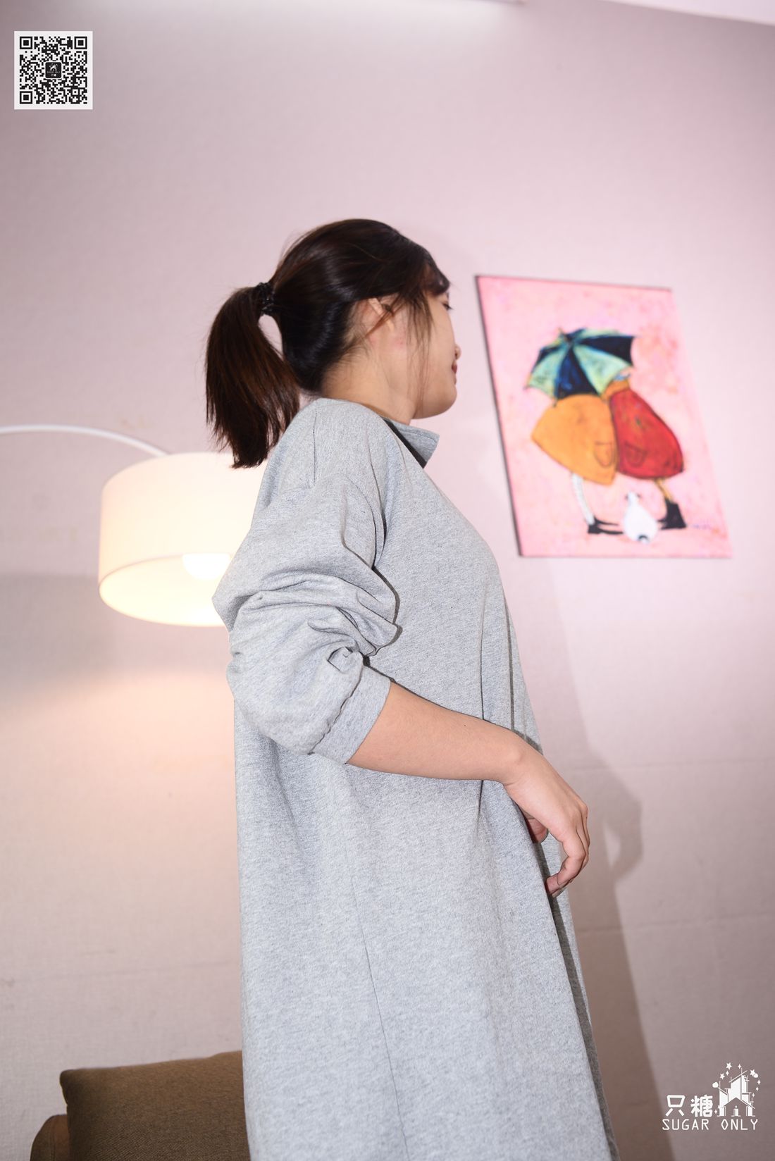 图片[42]-[只糖棉袜] NO.092 拾柒 你好呀，马尾辫 在线浏览 – 速更版-美库