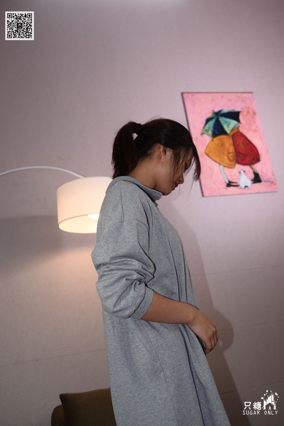 图片[170]-[只糖棉袜] NO.092 拾柒 你好呀，马尾辫 在线浏览 – 速更版-美库