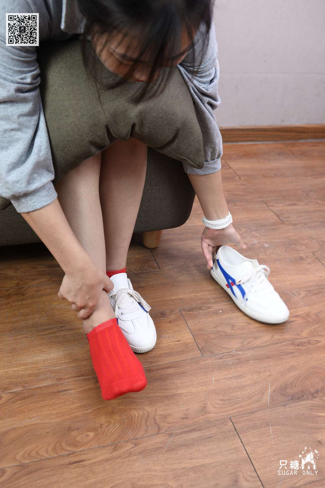 图片[7]-[只糖棉袜] NO.092 拾柒 你好呀，马尾辫 在线浏览 – 速更版-美库