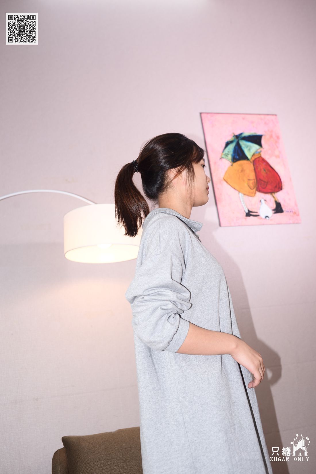 图片[48]-[只糖棉袜] NO.092 拾柒 你好呀，马尾辫 在线浏览 – 速更版-美库