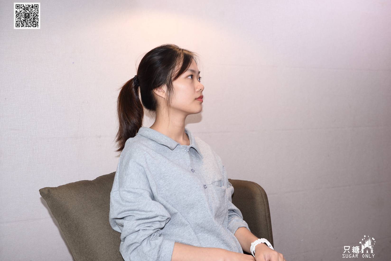 图片[18]-[只糖棉袜] NO.092 拾柒 你好呀，马尾辫 在线浏览 – 速更版-美库