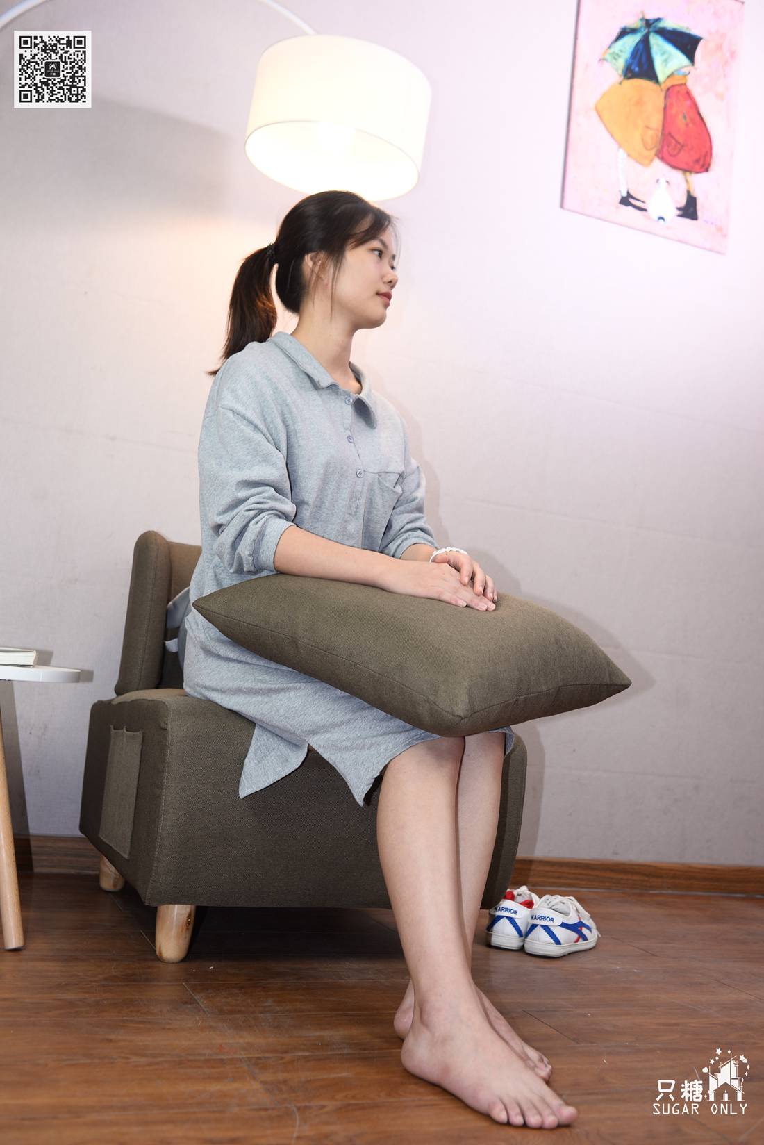 图片[198]-[只糖棉袜] NO.092 拾柒 你好呀，马尾辫 在线浏览 – 速更版-美库