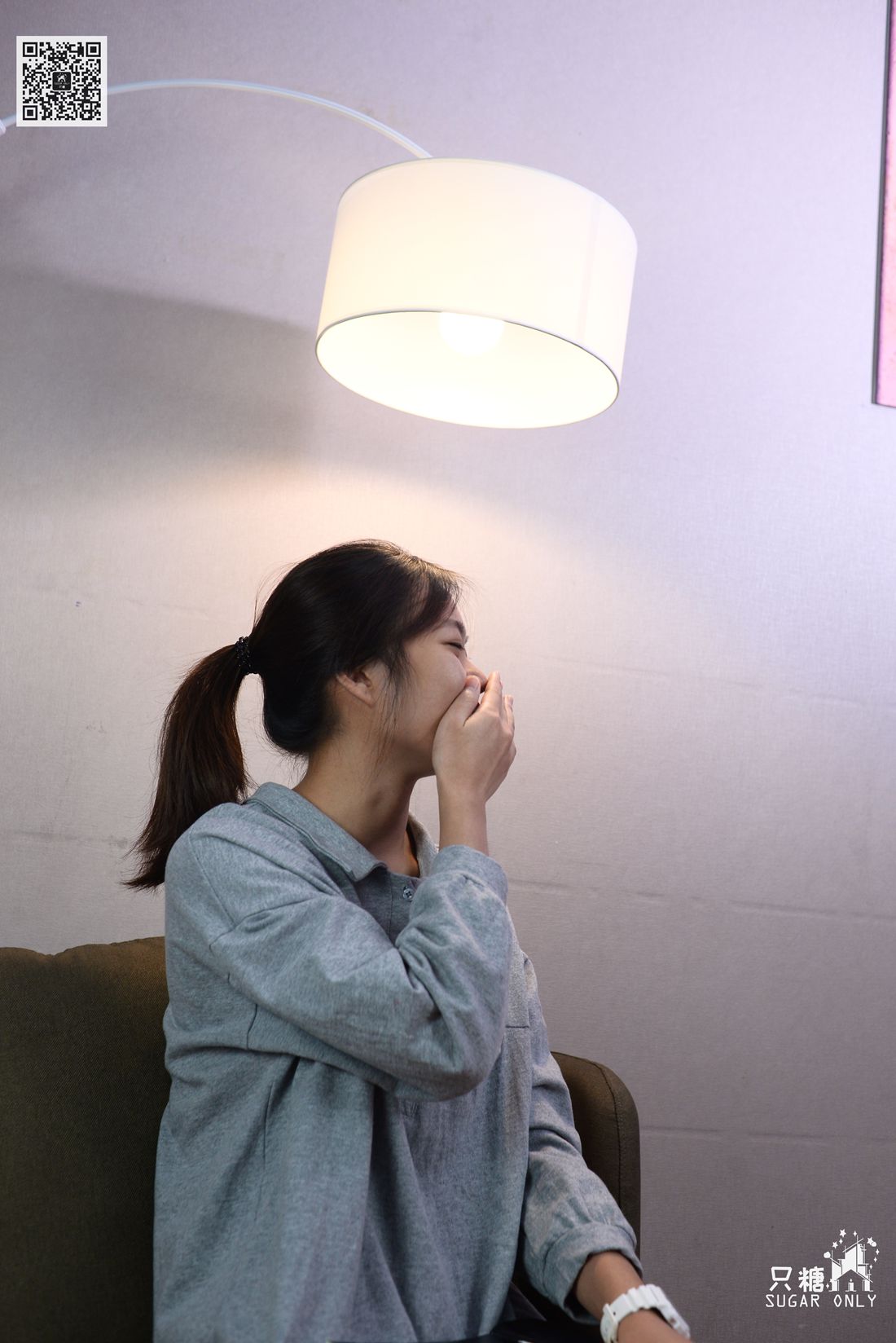 图片[145]-[只糖棉袜] NO.092 拾柒 你好呀，马尾辫 在线浏览 – 速更版-美库