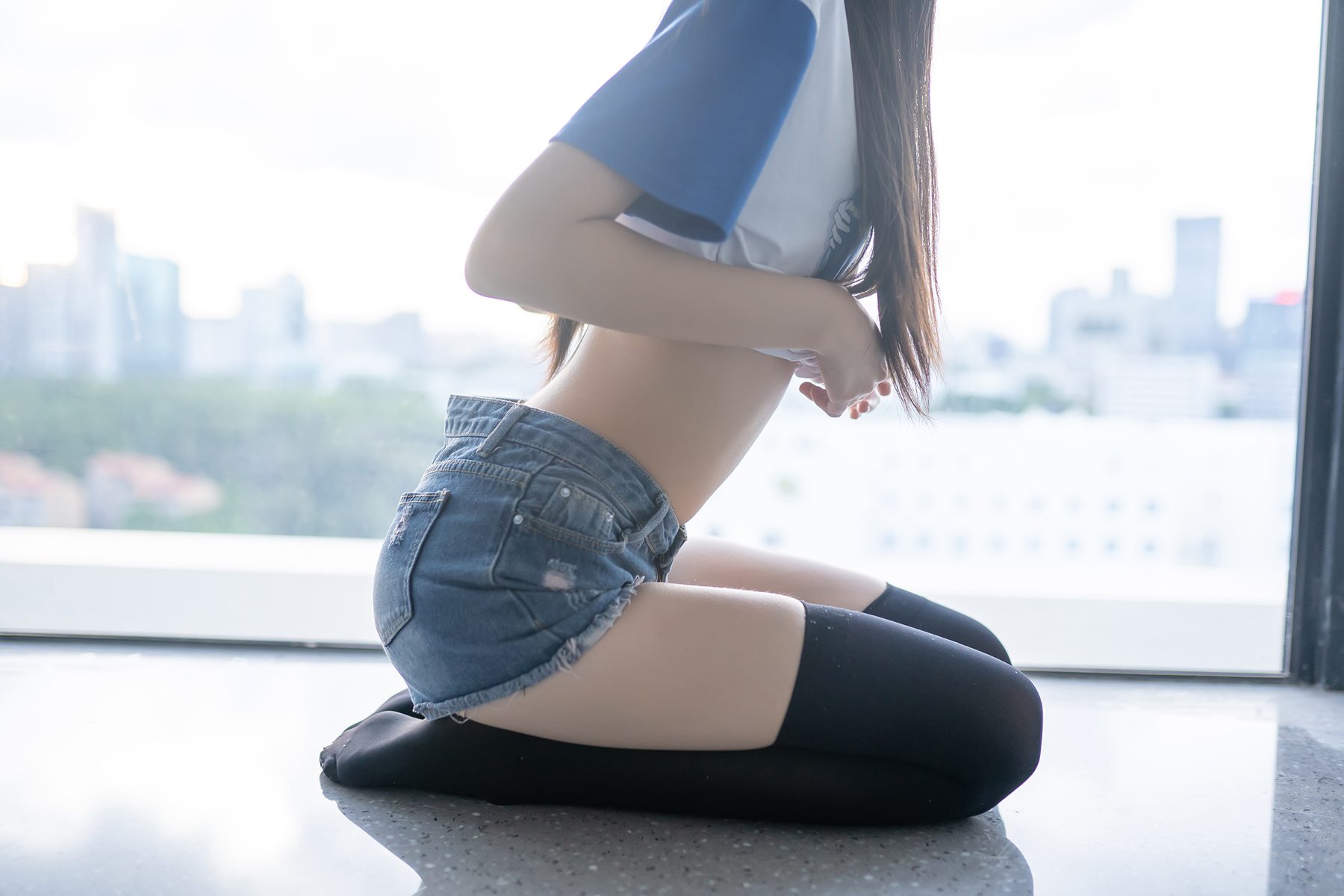 图片[30]-兔玩映画 B003 黑色半筒袜 在线浏览 – 速更版-美库