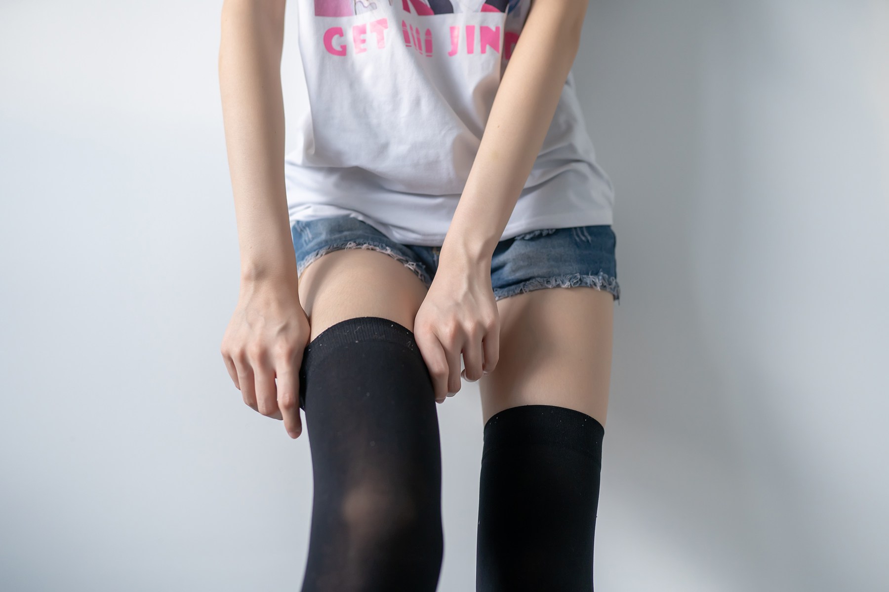 图片[33]-兔玩映画 B003 黑色半筒袜 在线浏览 – 速更版-美库